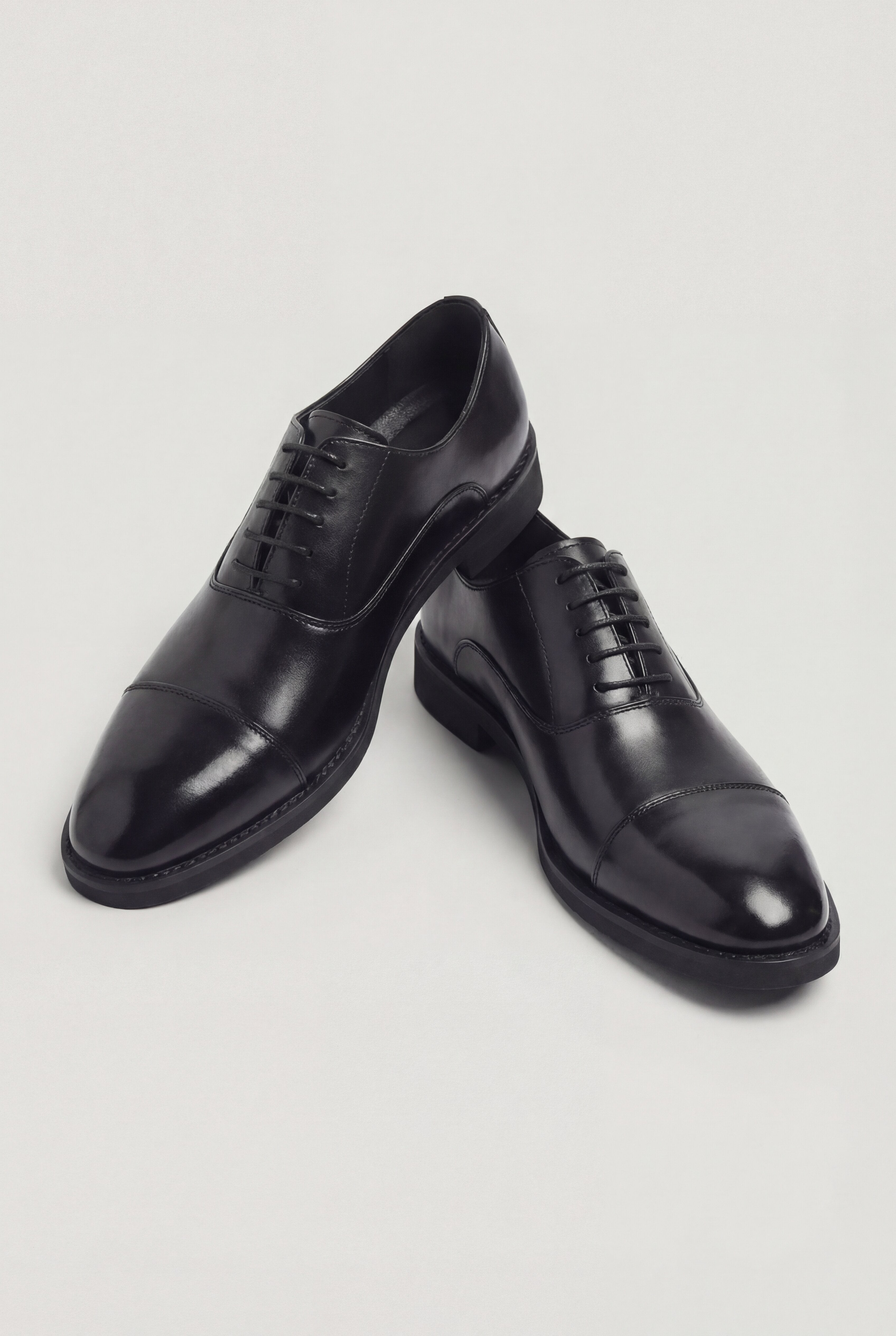 ARVENDO FORMAL LACE-UP SHOES – BLACK
