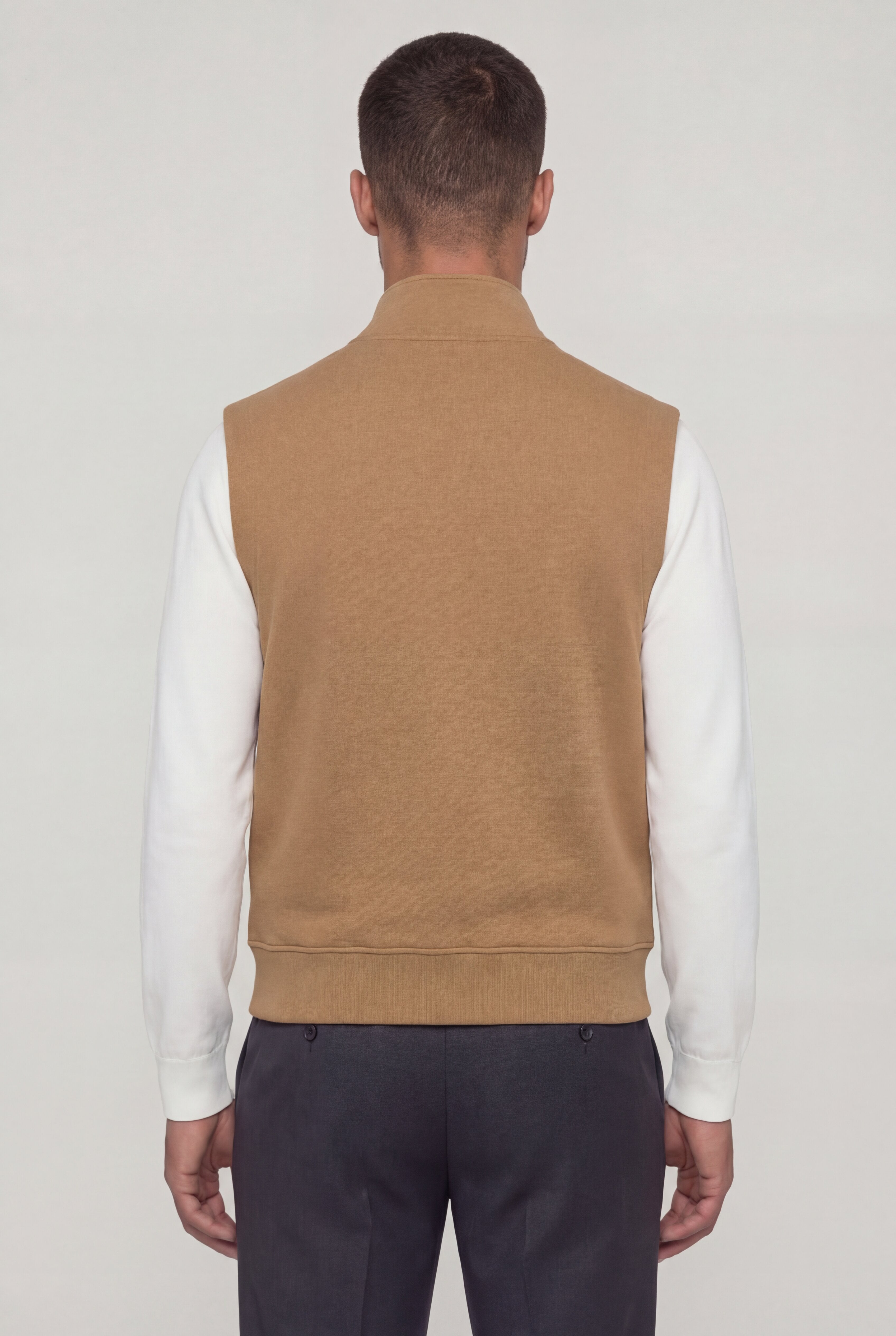 ARVETTO ZIP VEST – KHAKI