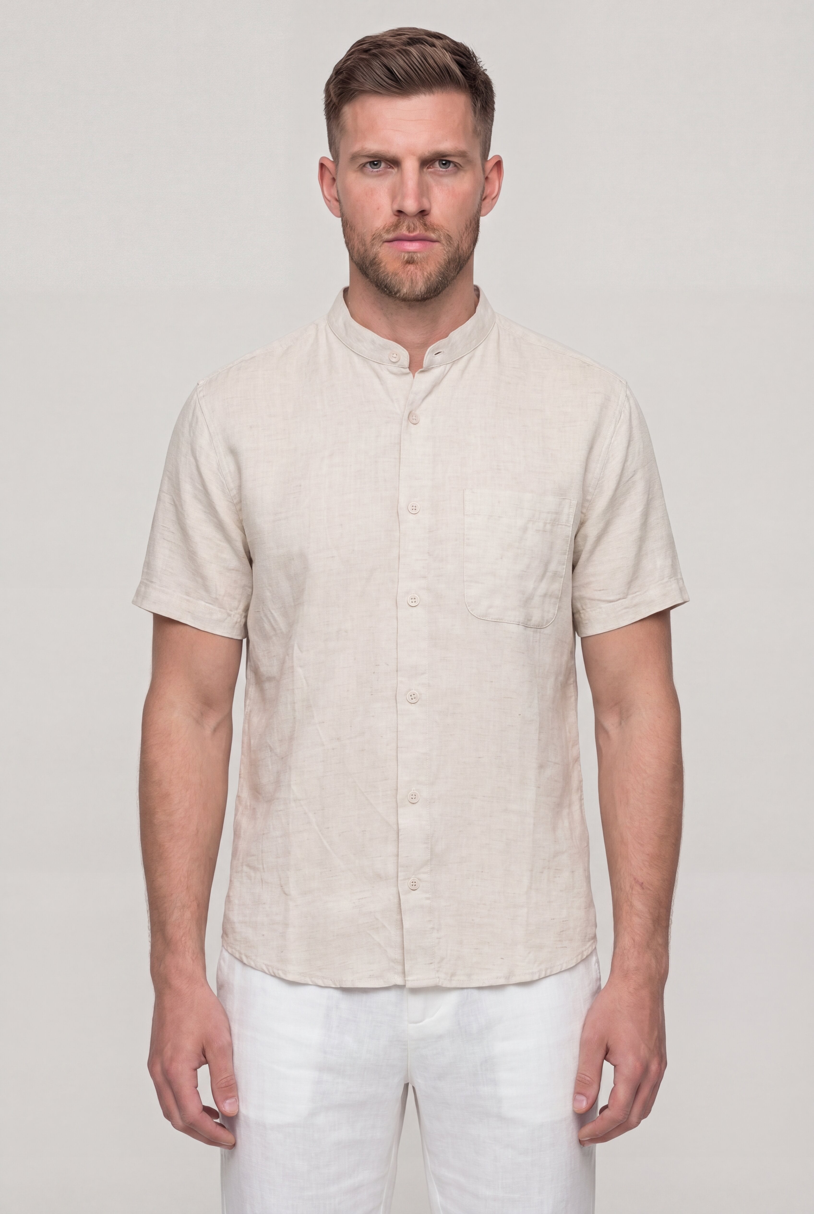 AUREVAN LYOCELL LINEN SHIRT – HENNEP