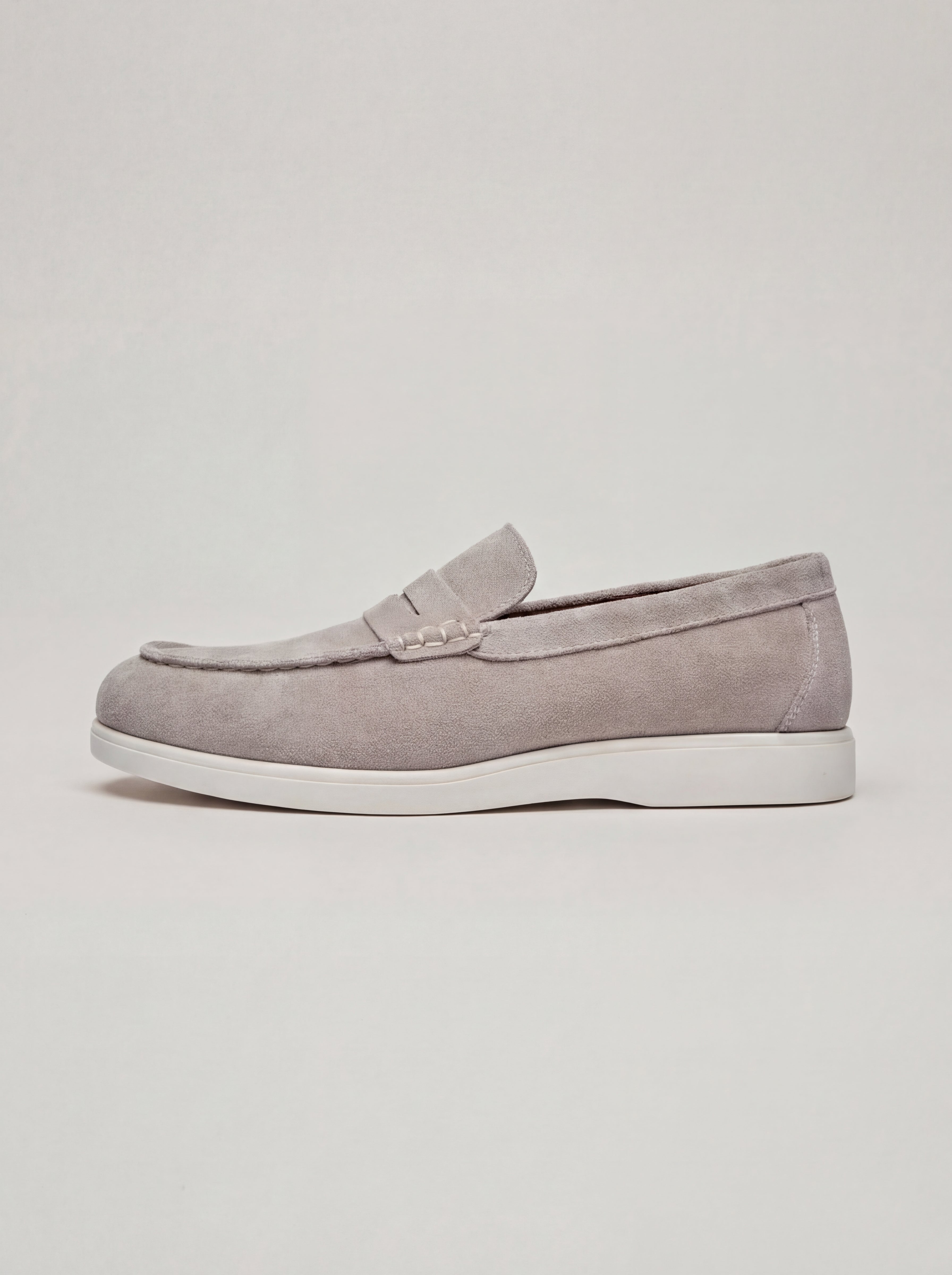 BRAMIXA SUEDE LOAFERS – GRAY