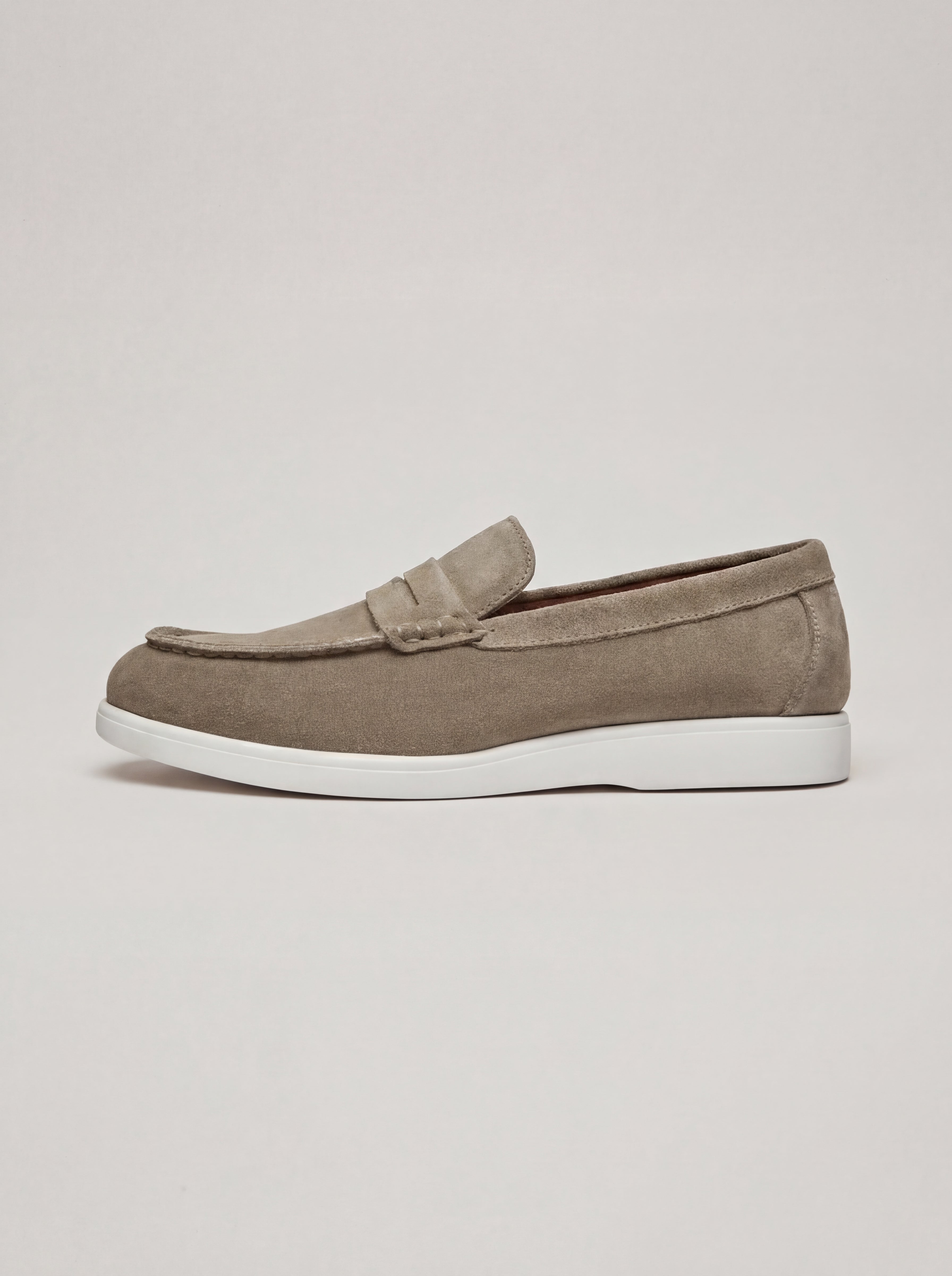 BRAMIXA SUEDE LOAFERS – KHAKI GREEN