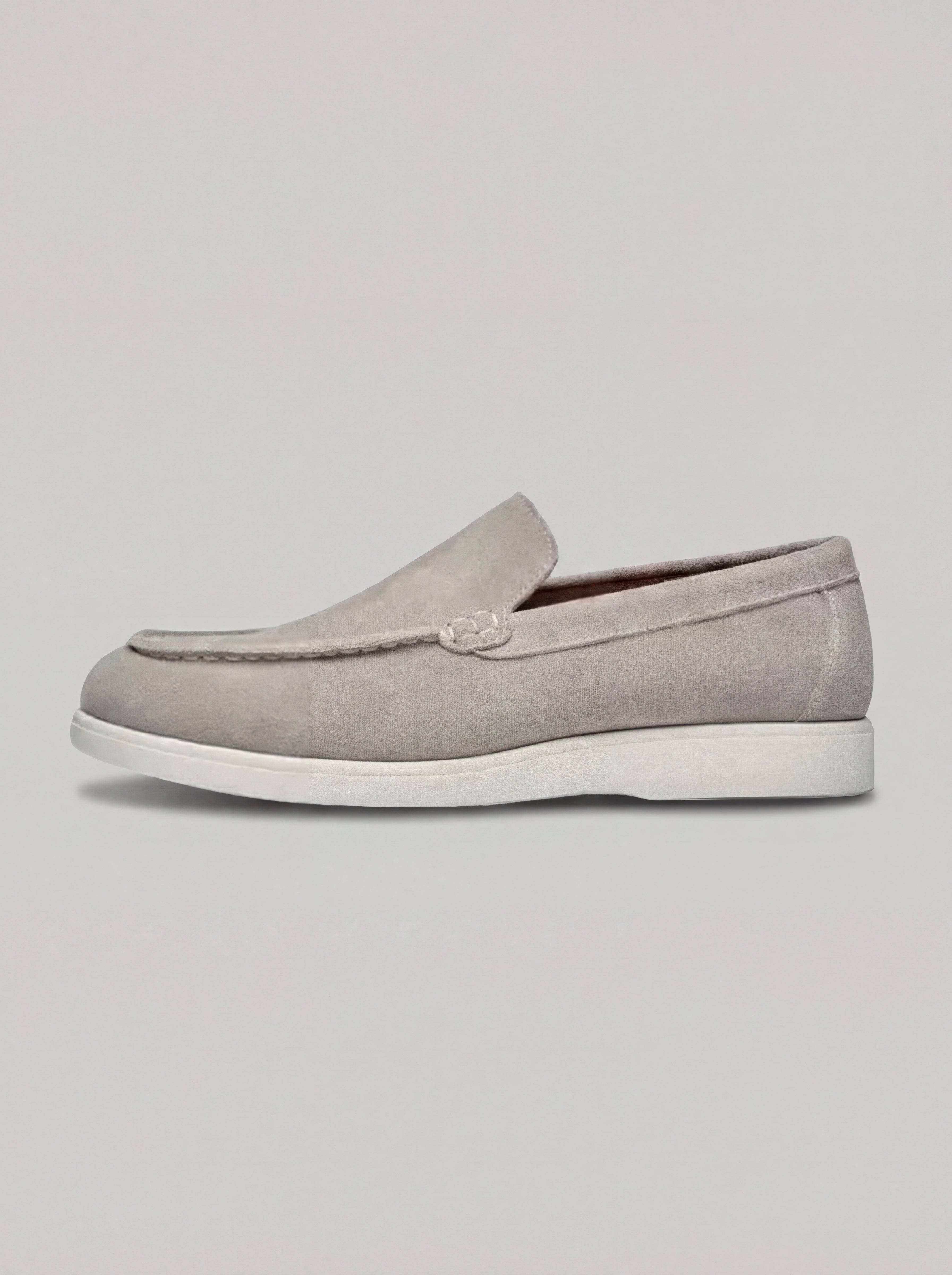 BRAVENTO SUEDE LOAFERS – GRAY