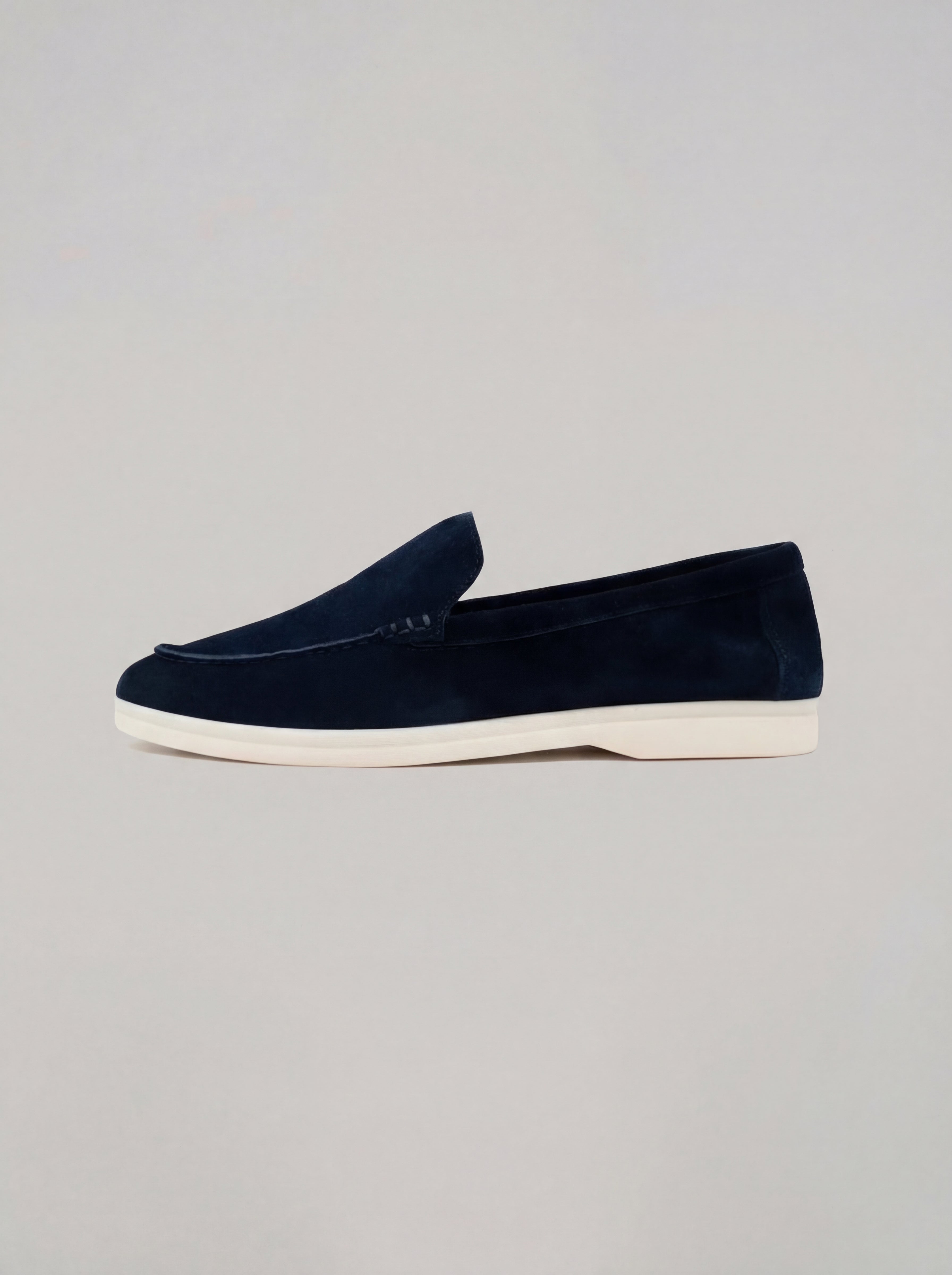 BRAVENTO SUEDE LOAFERS – NAVY