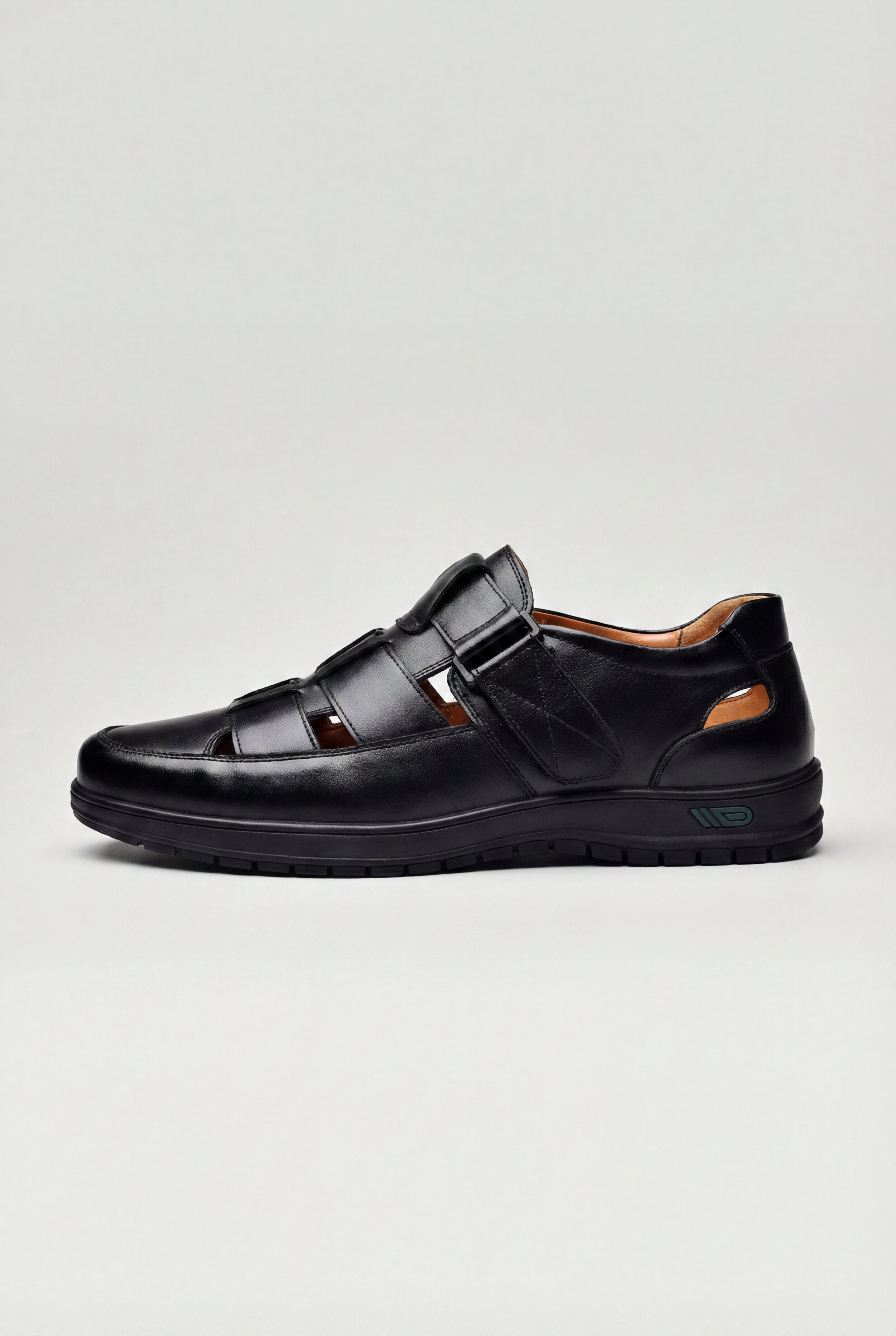 CASUAL BUSINESS SANDALS - BLACK