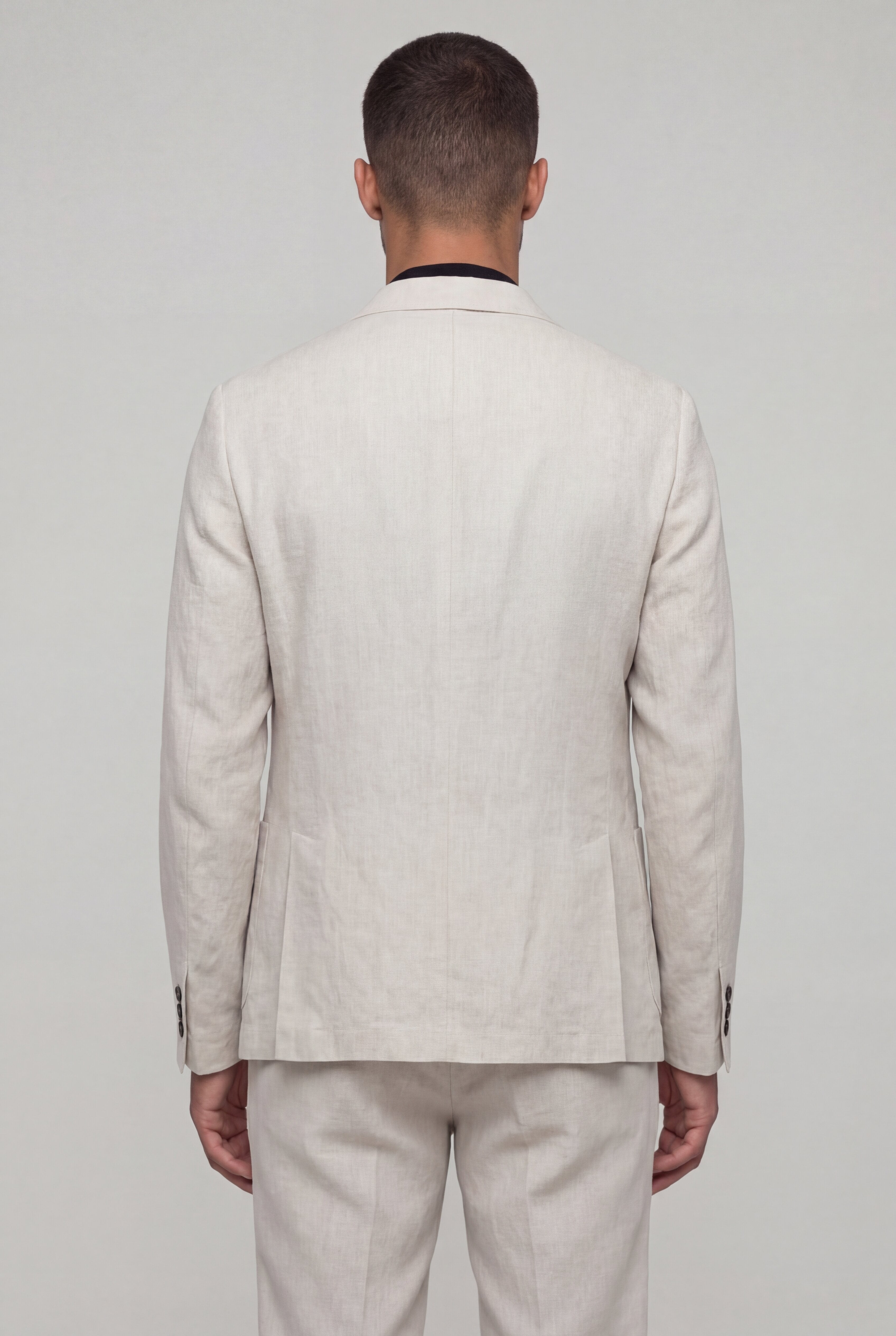 COLEQ LINEN SUIT SET – APRICOT