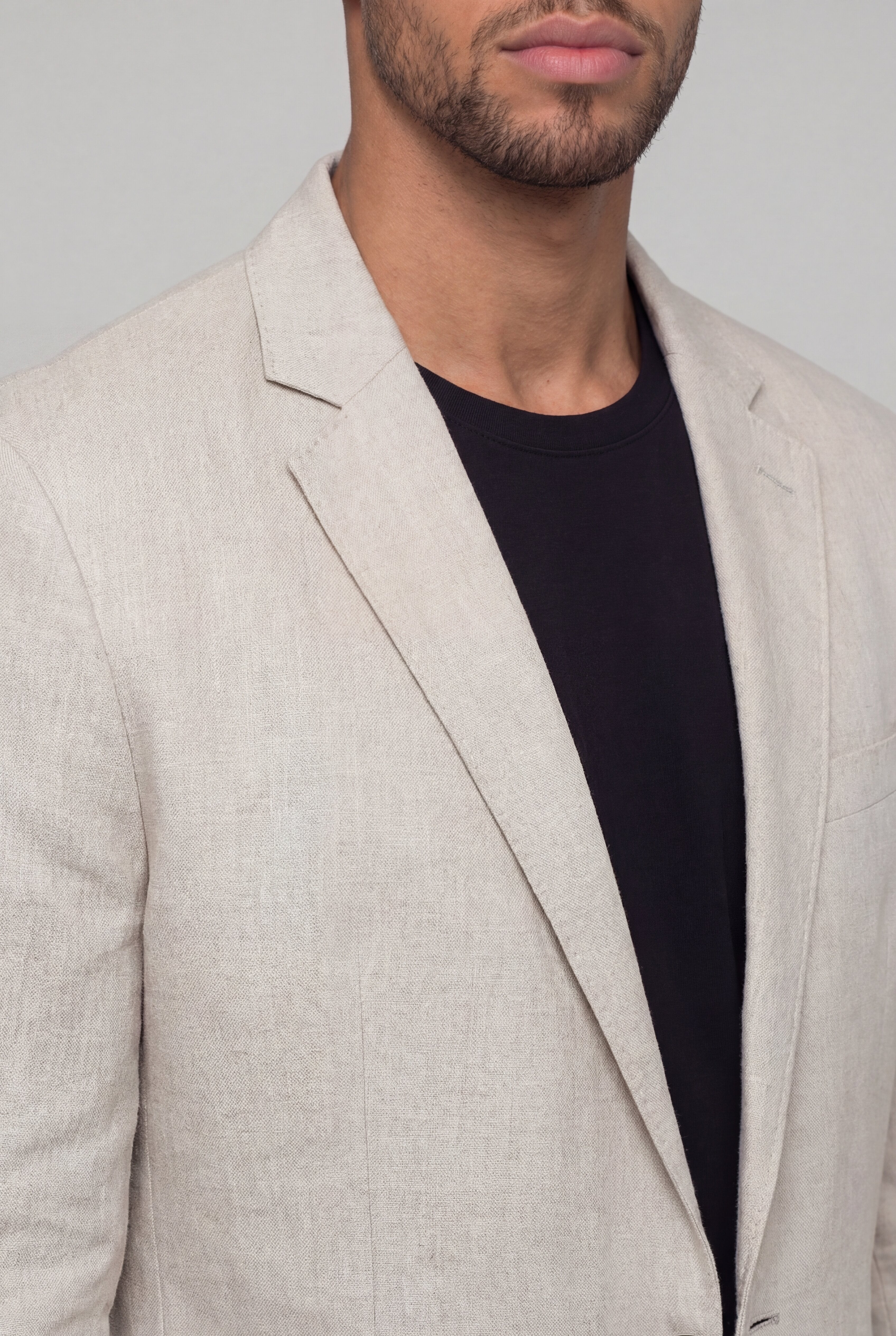 COLEQ LINEN SUIT SET – APRICOT