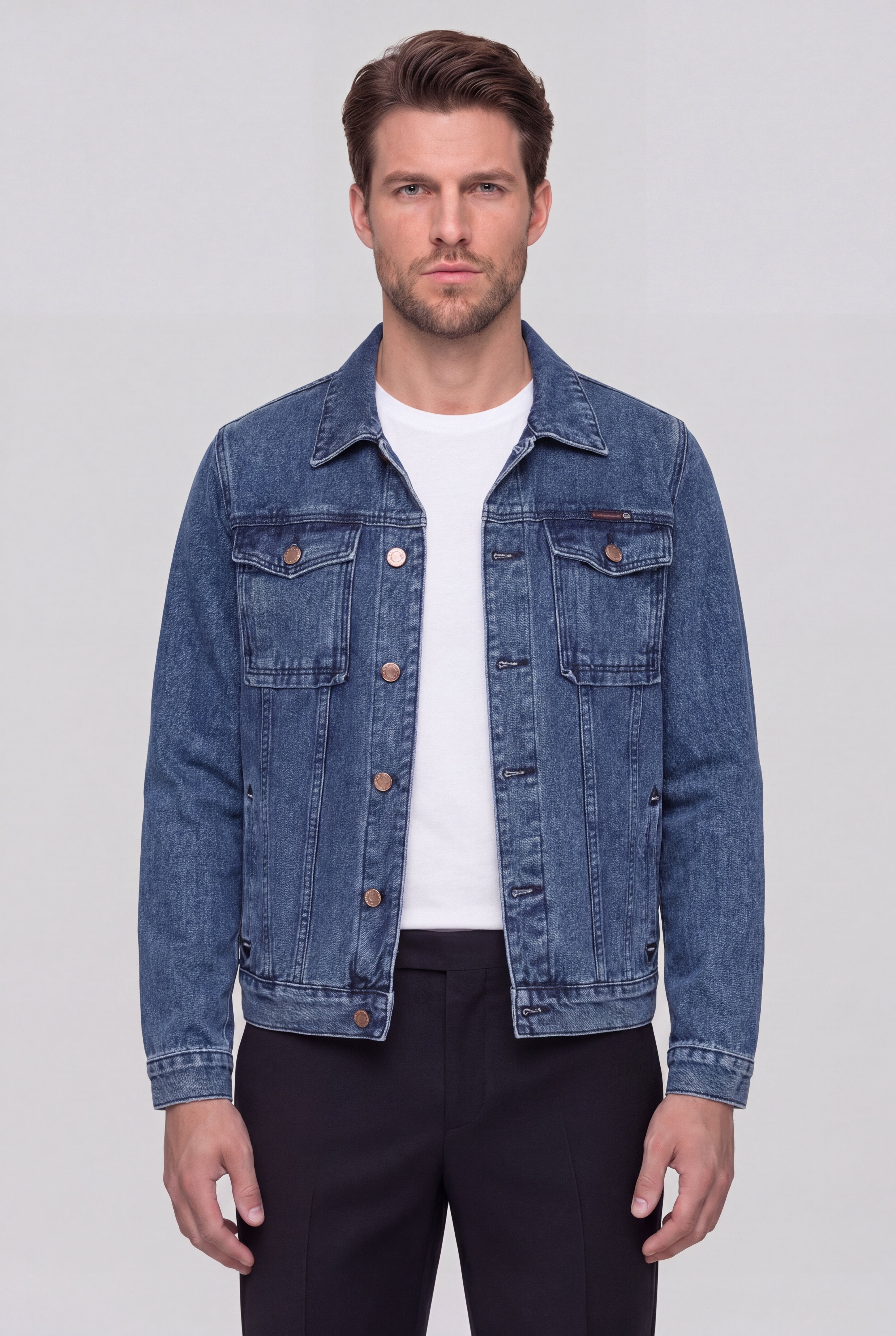 DREXILOR DENIM JACKET - BLUE