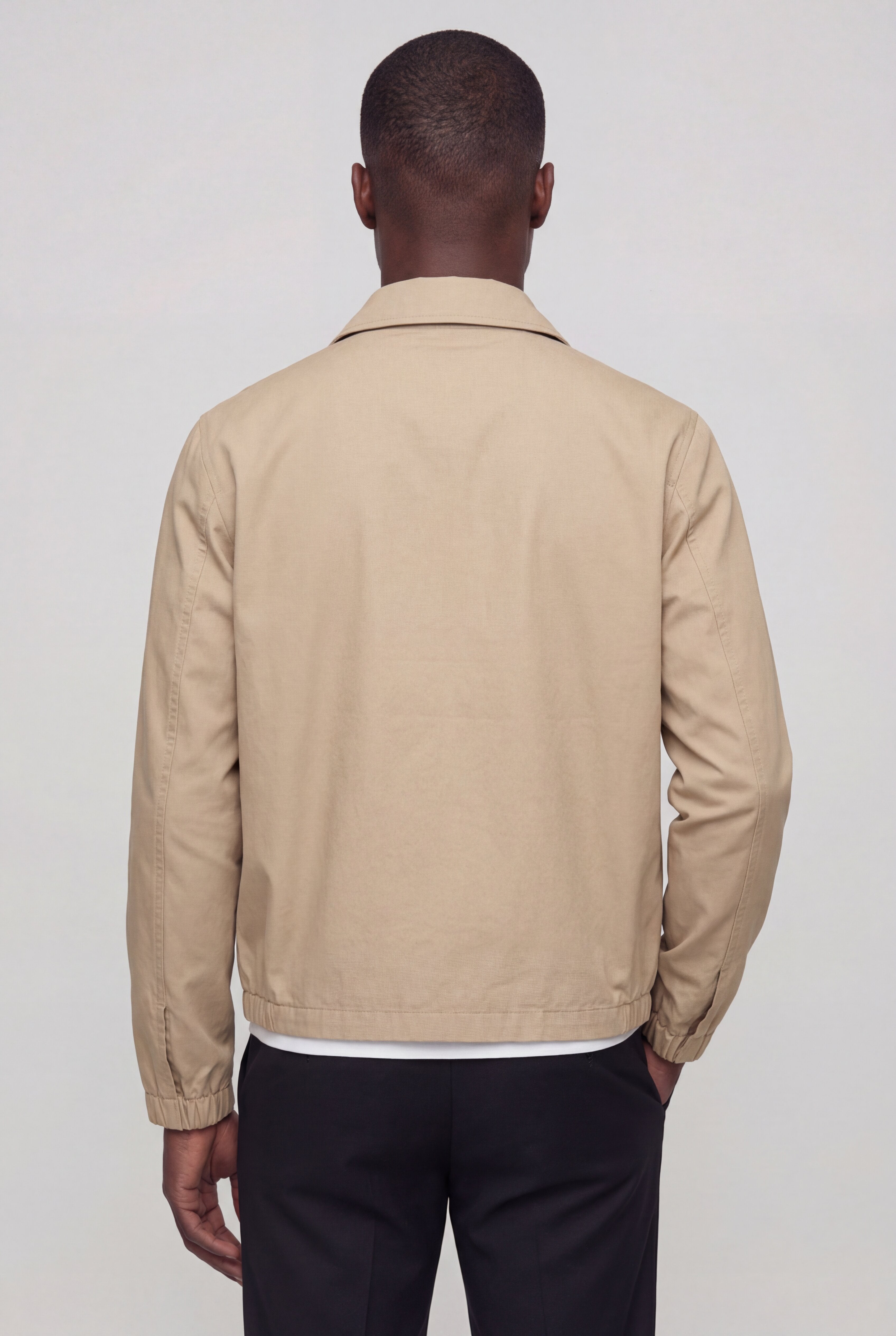 ELDRIC LIGHTWEIGHT FULL-ZIP JACKET – KHAKI