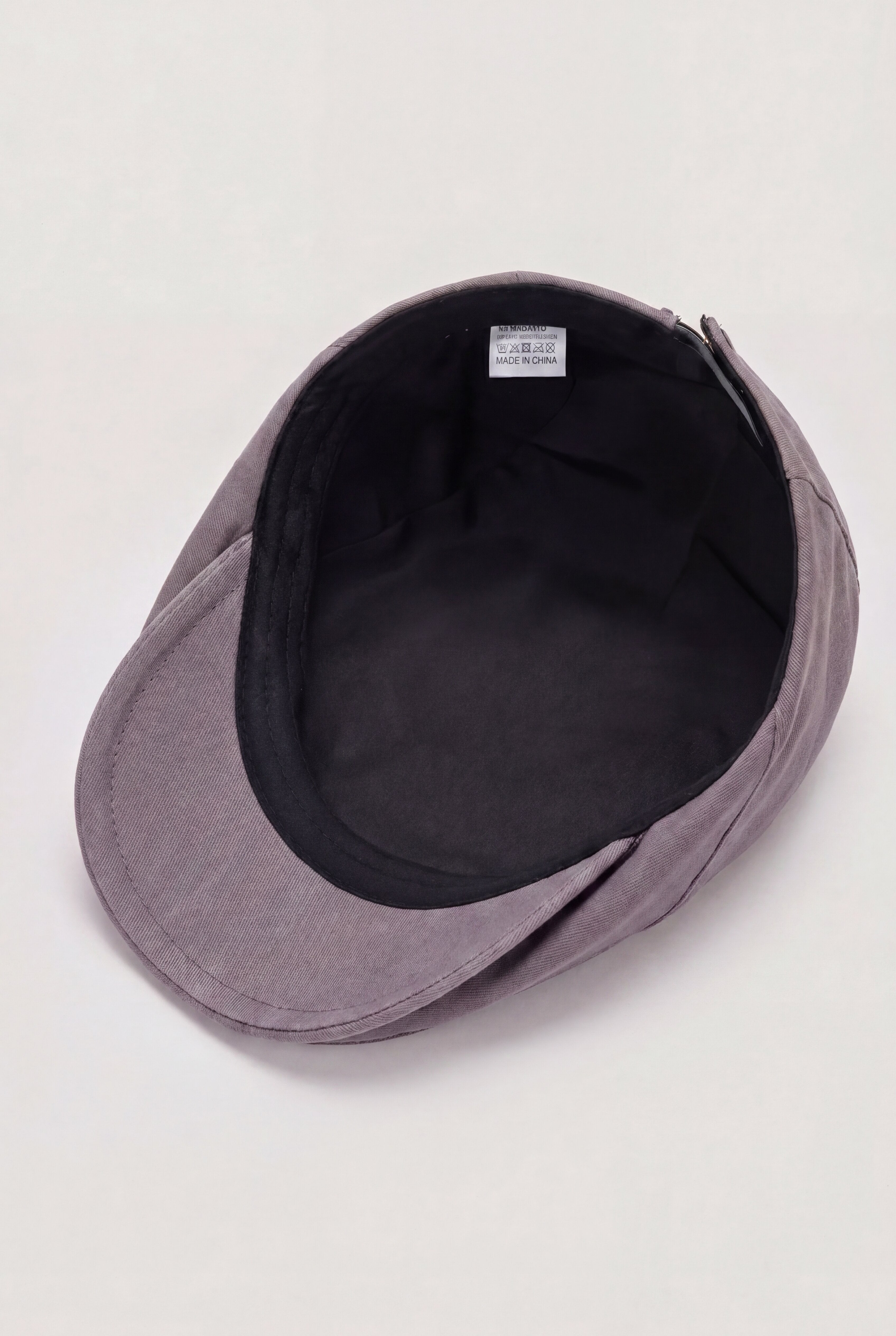 ELVANE FLAT CAP - GRAY