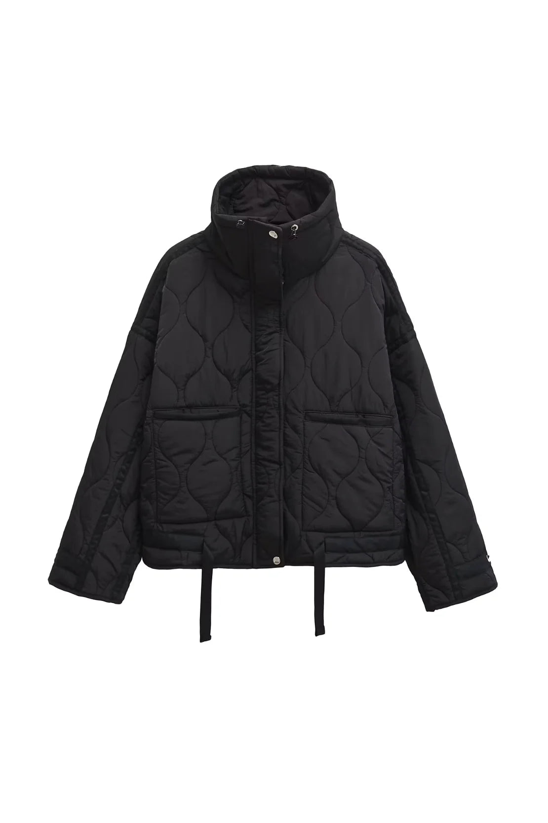 ELVORIA QUILTED JACKET – BLACK