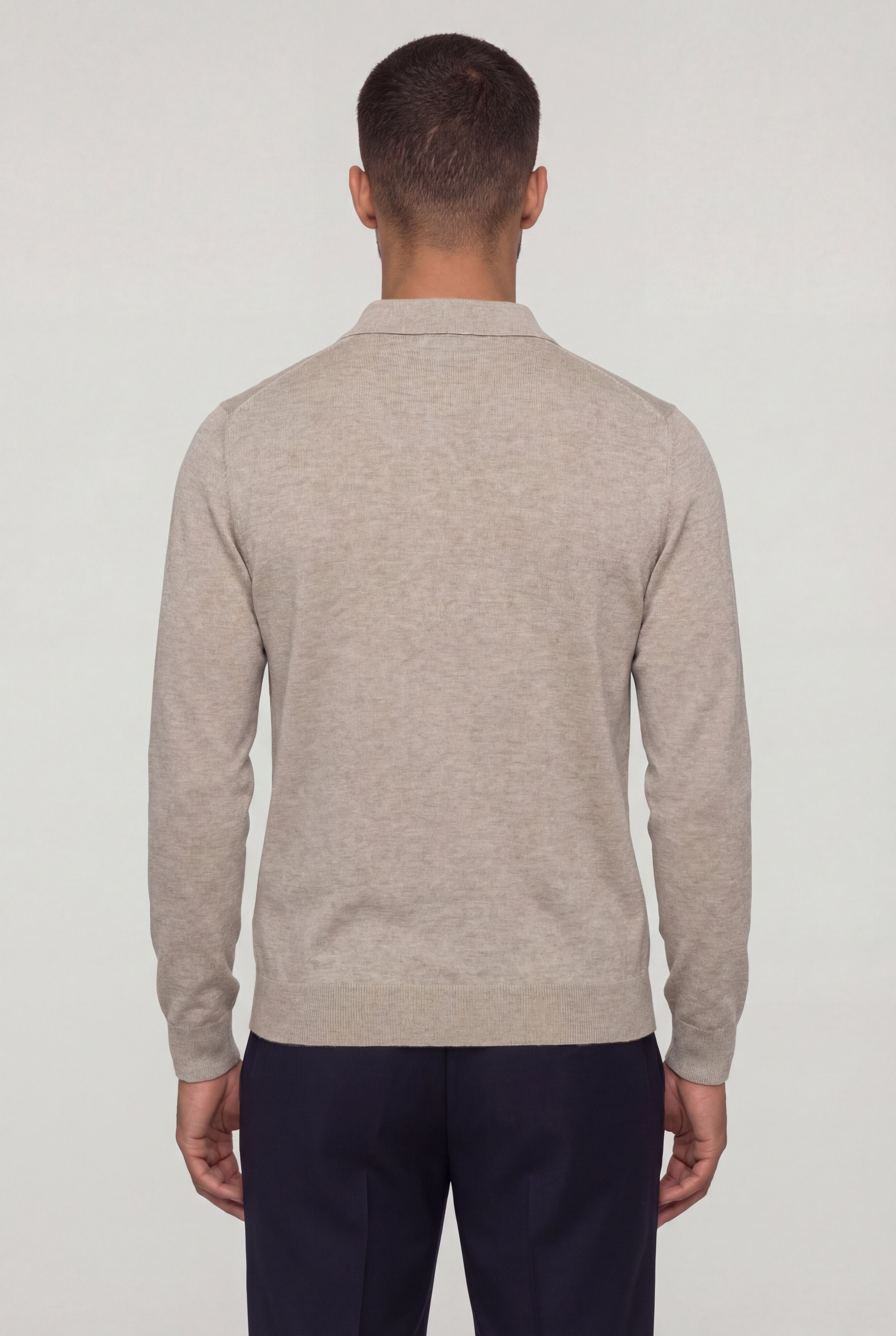 KARVEN KNIT PULLOVER – BEIGE