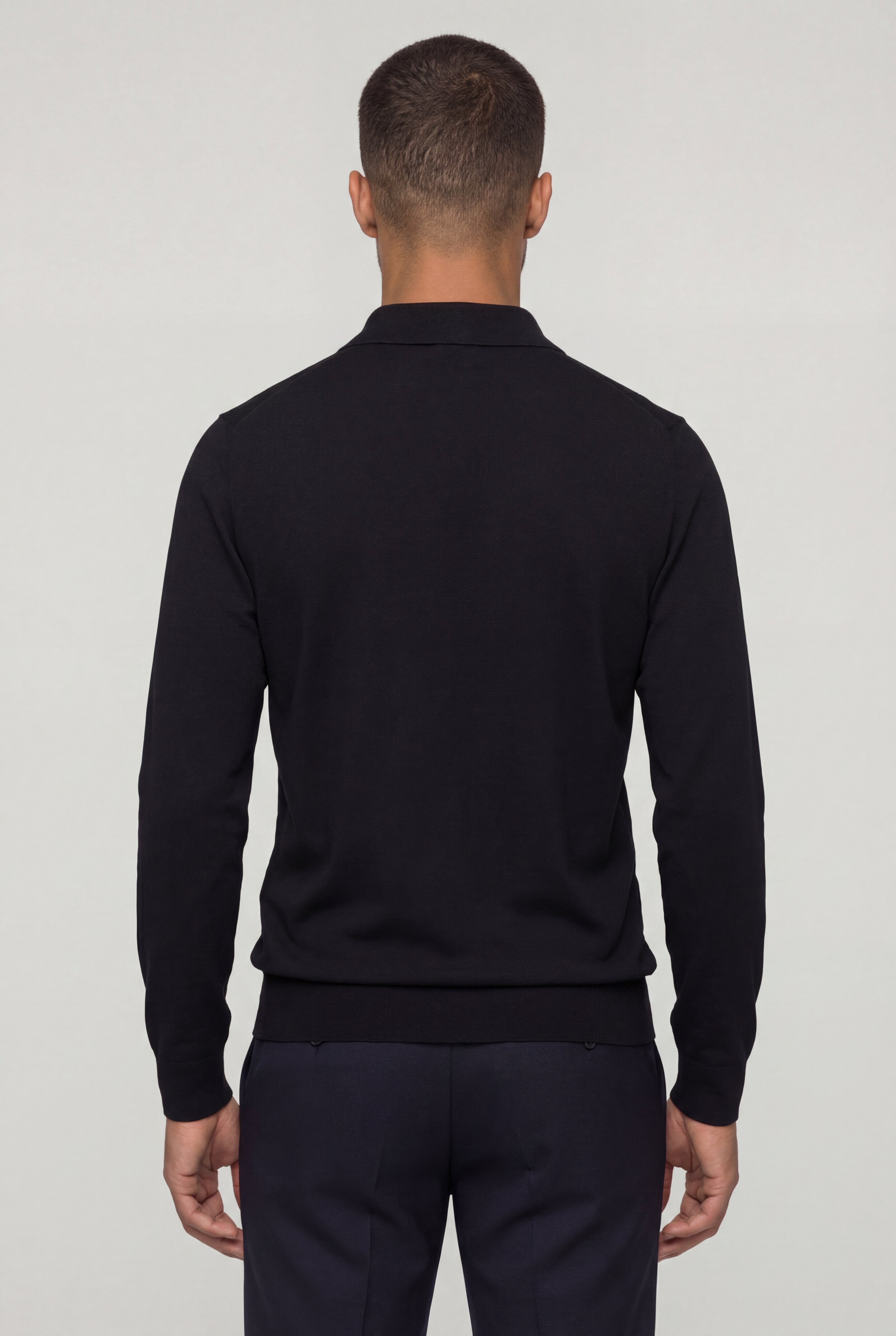 KARVEN KNIT PULLOVER – BLACK
