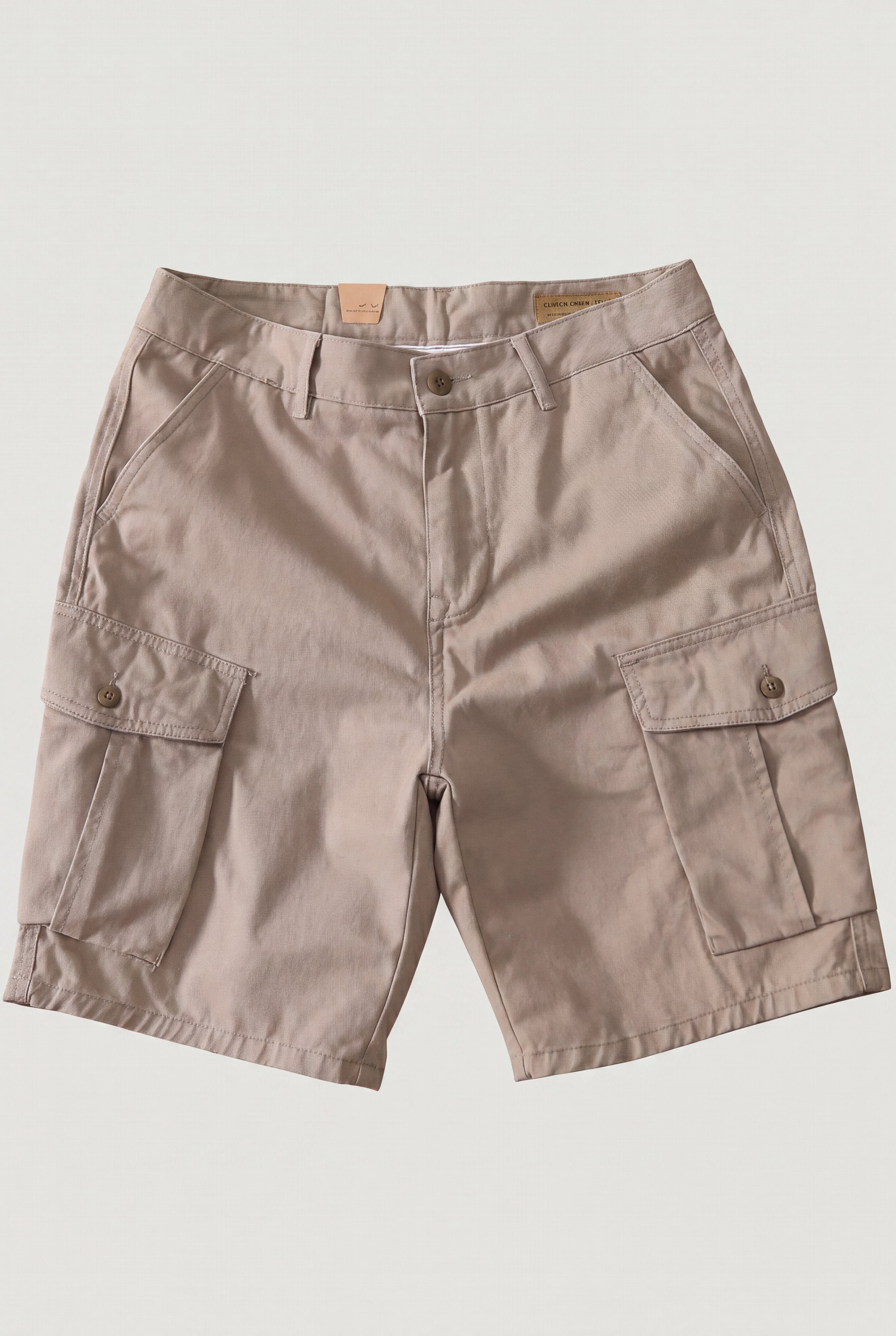 LYVANO CARGO SHORTS – KHAKI