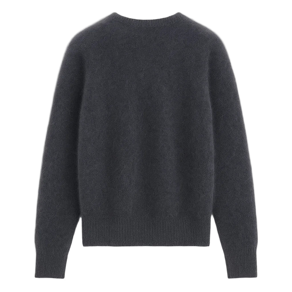 MERINOVA WOOL SWEATER - GRAY