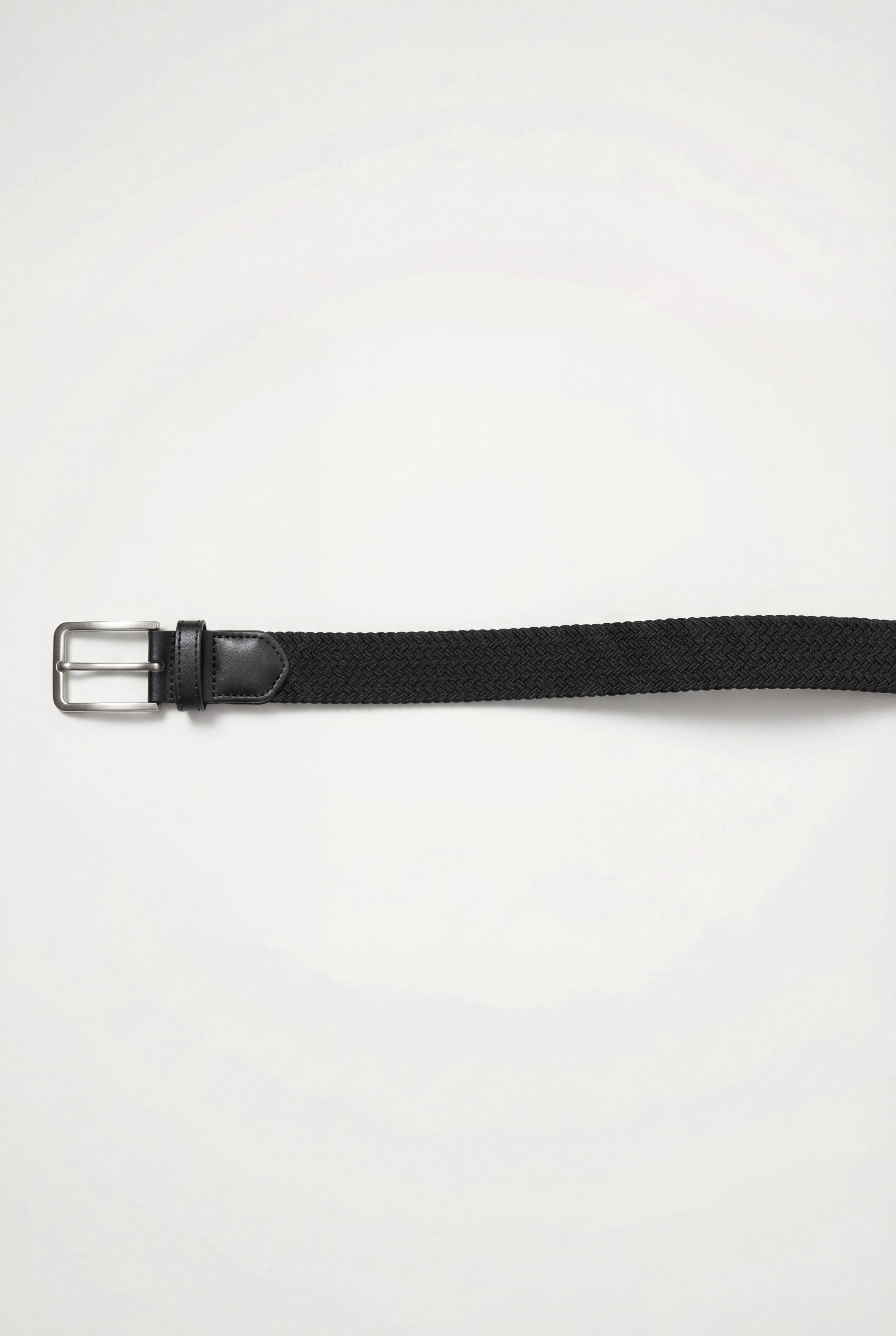 NOREX BRAIDED BELT – BLACK
