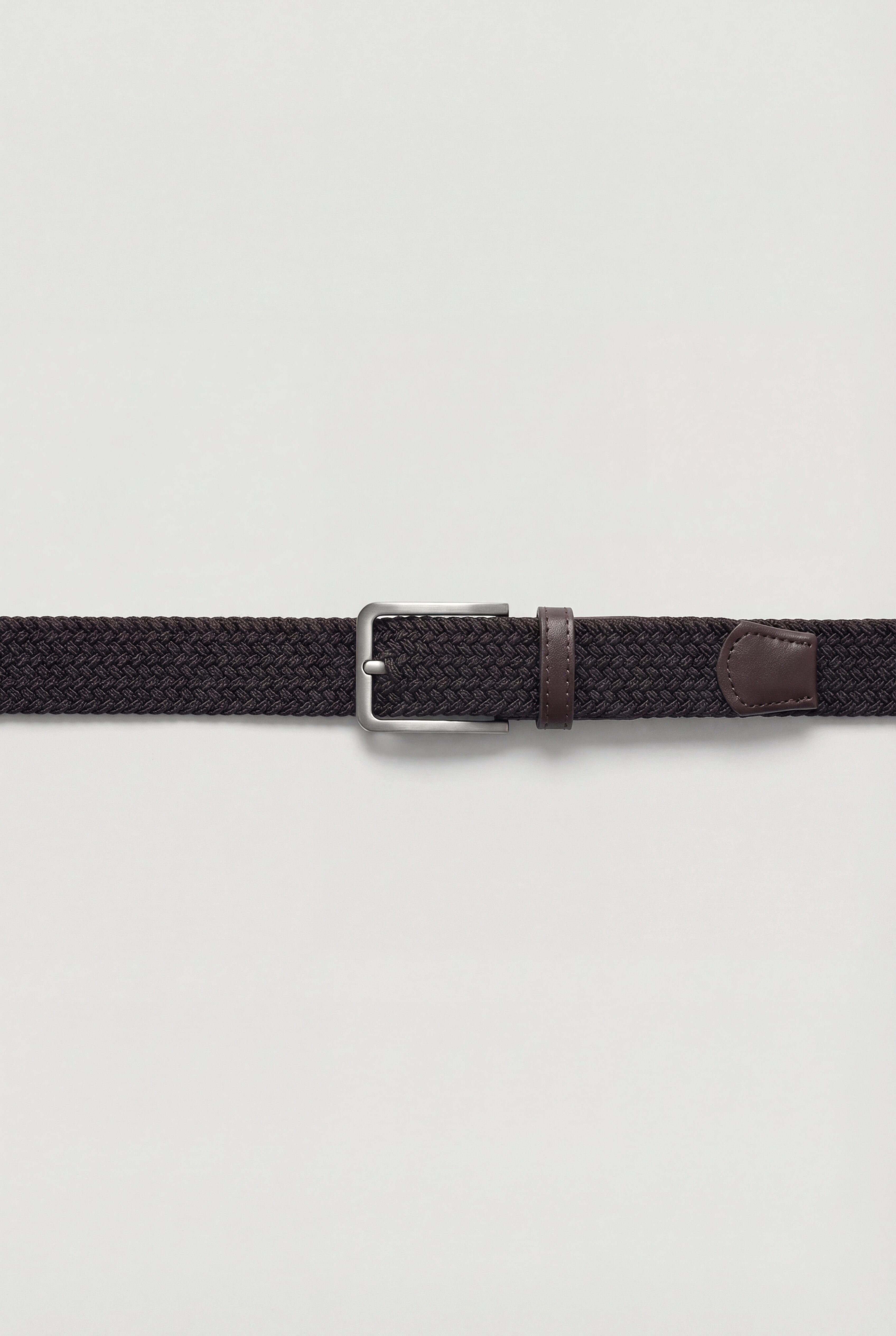 NOREX BRAIDED BELT – BROWN