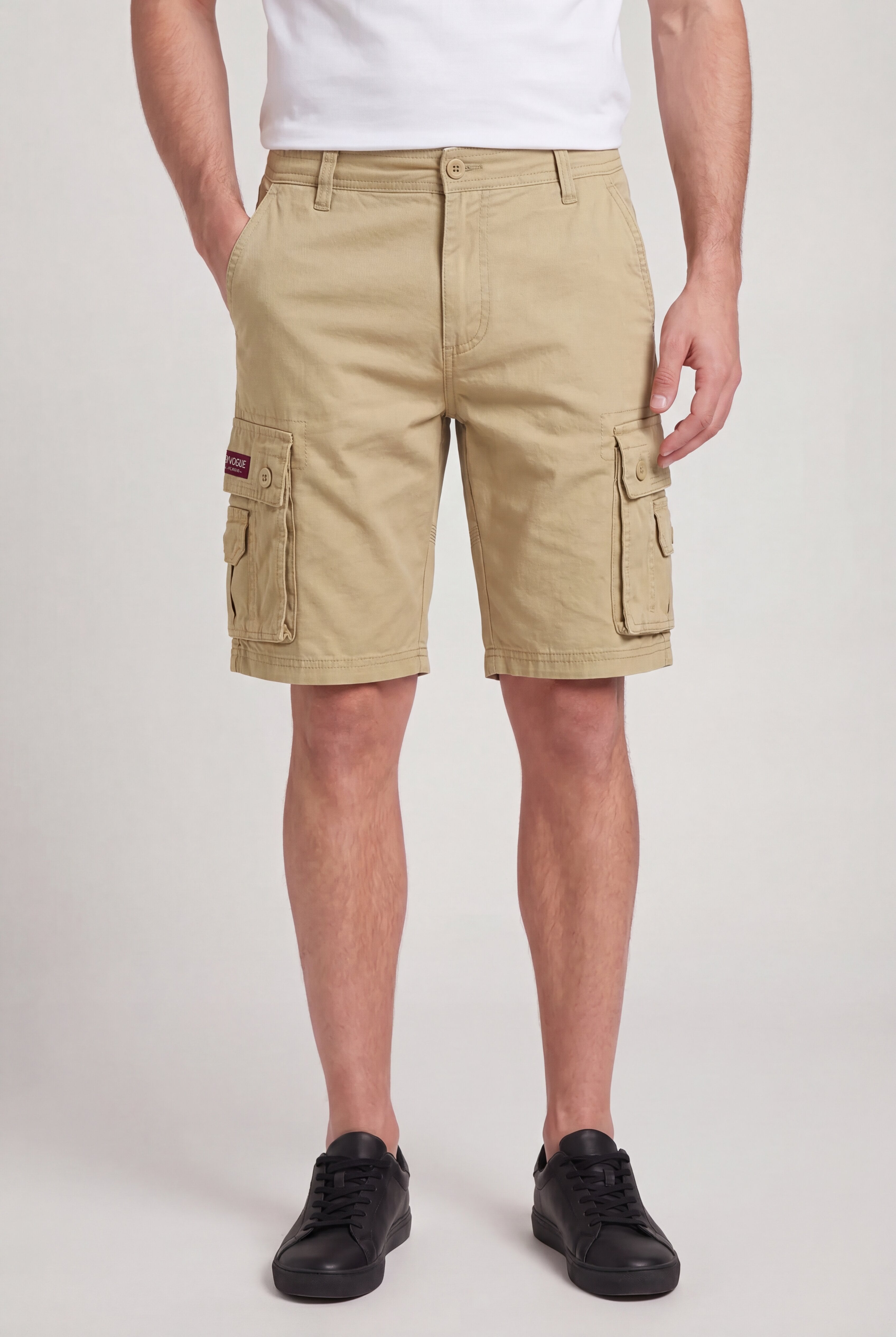 NORVAK UTILITY SHORTS – KHAKI