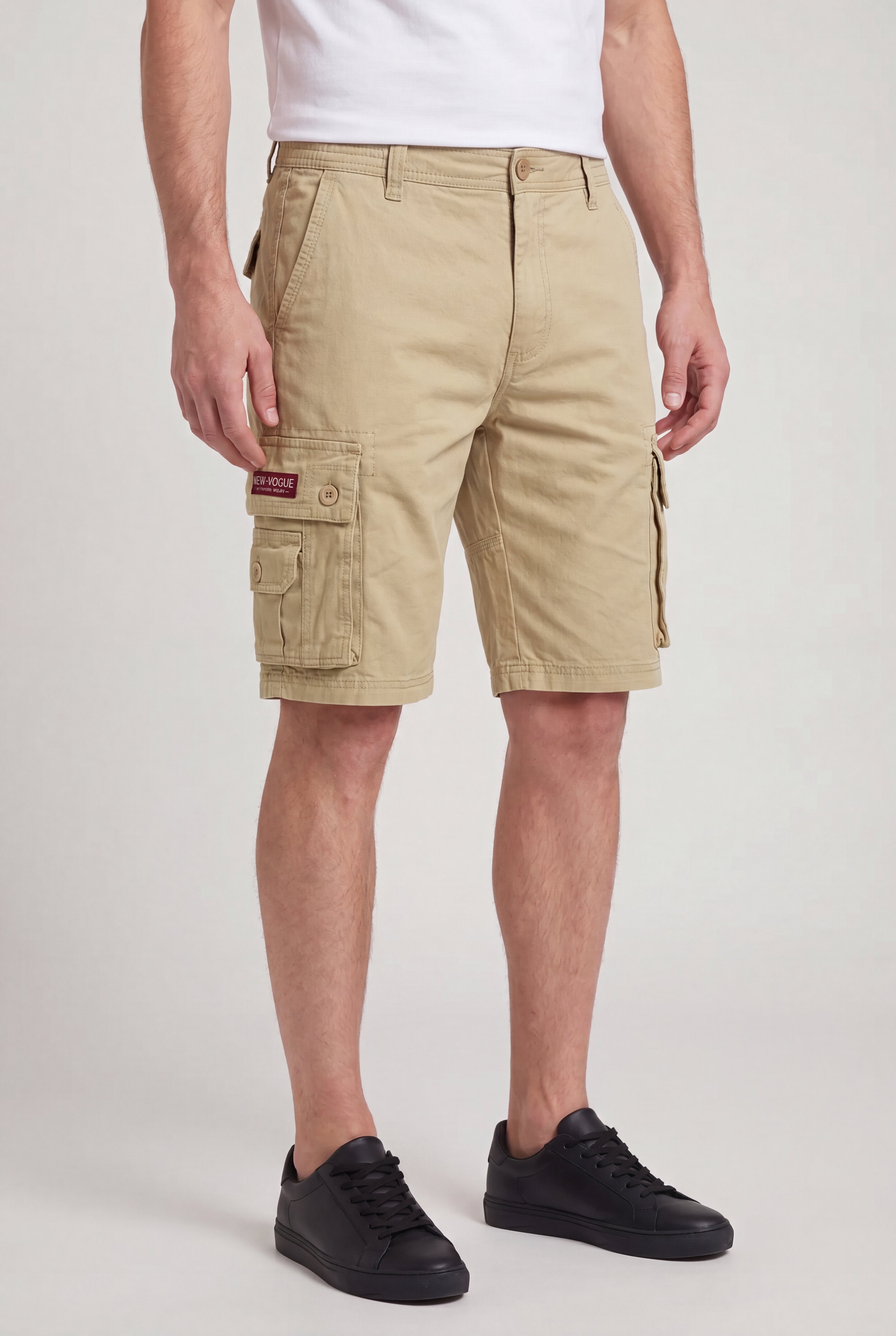 NORVAK UTILITY SHORTS – KHAKI
