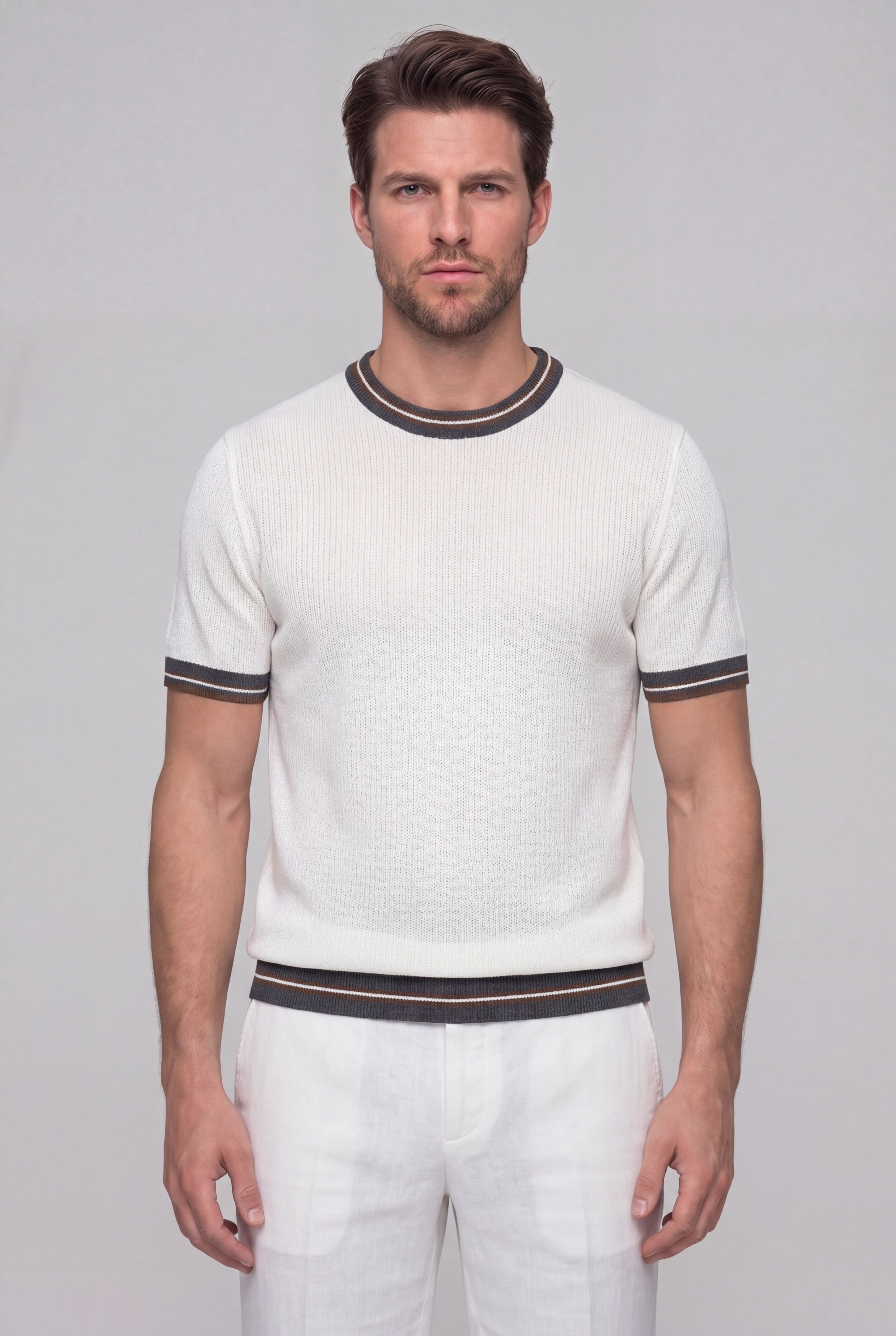 NORX KNIT TEE – WHITE