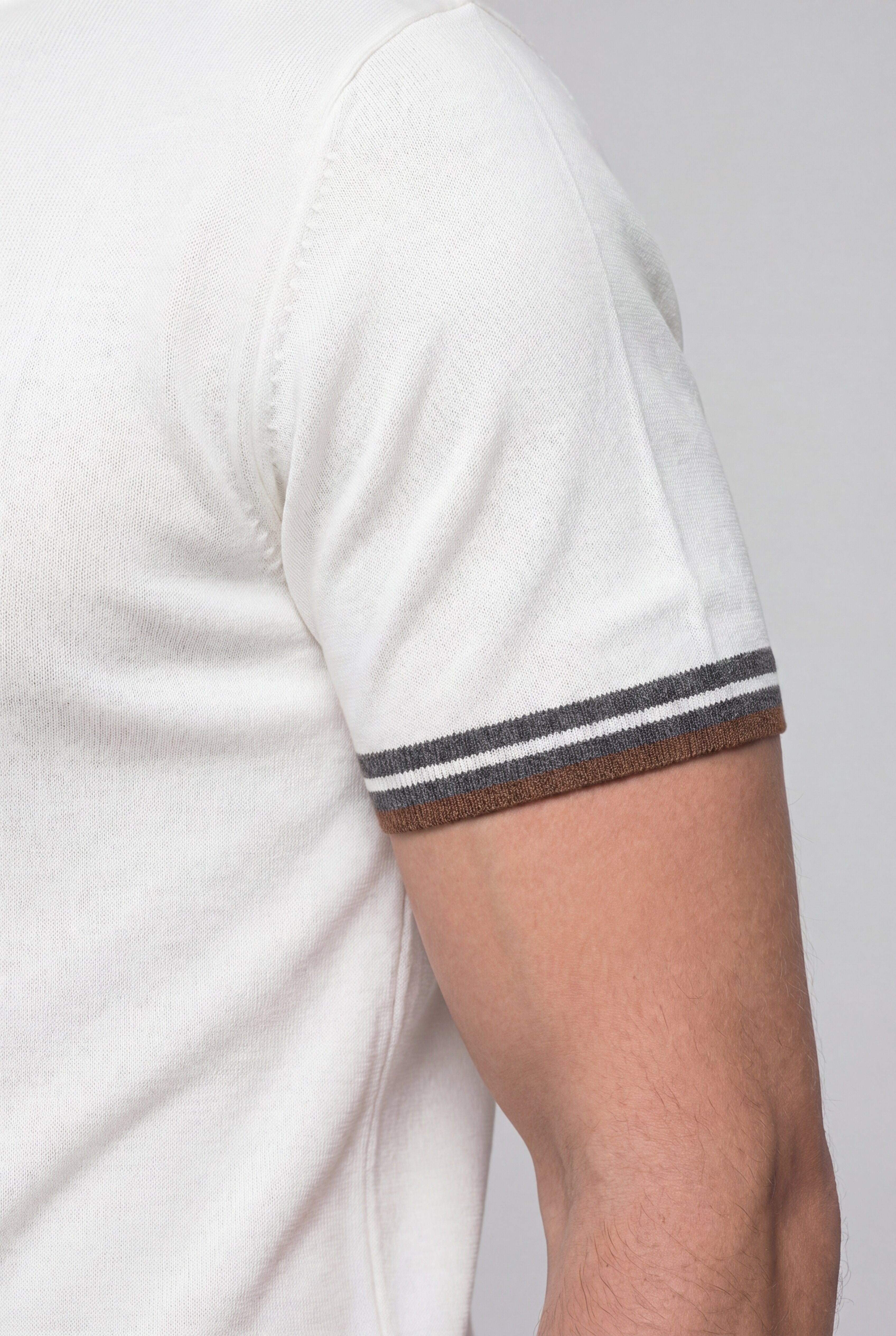 NORX KNIT TEE – WHITE