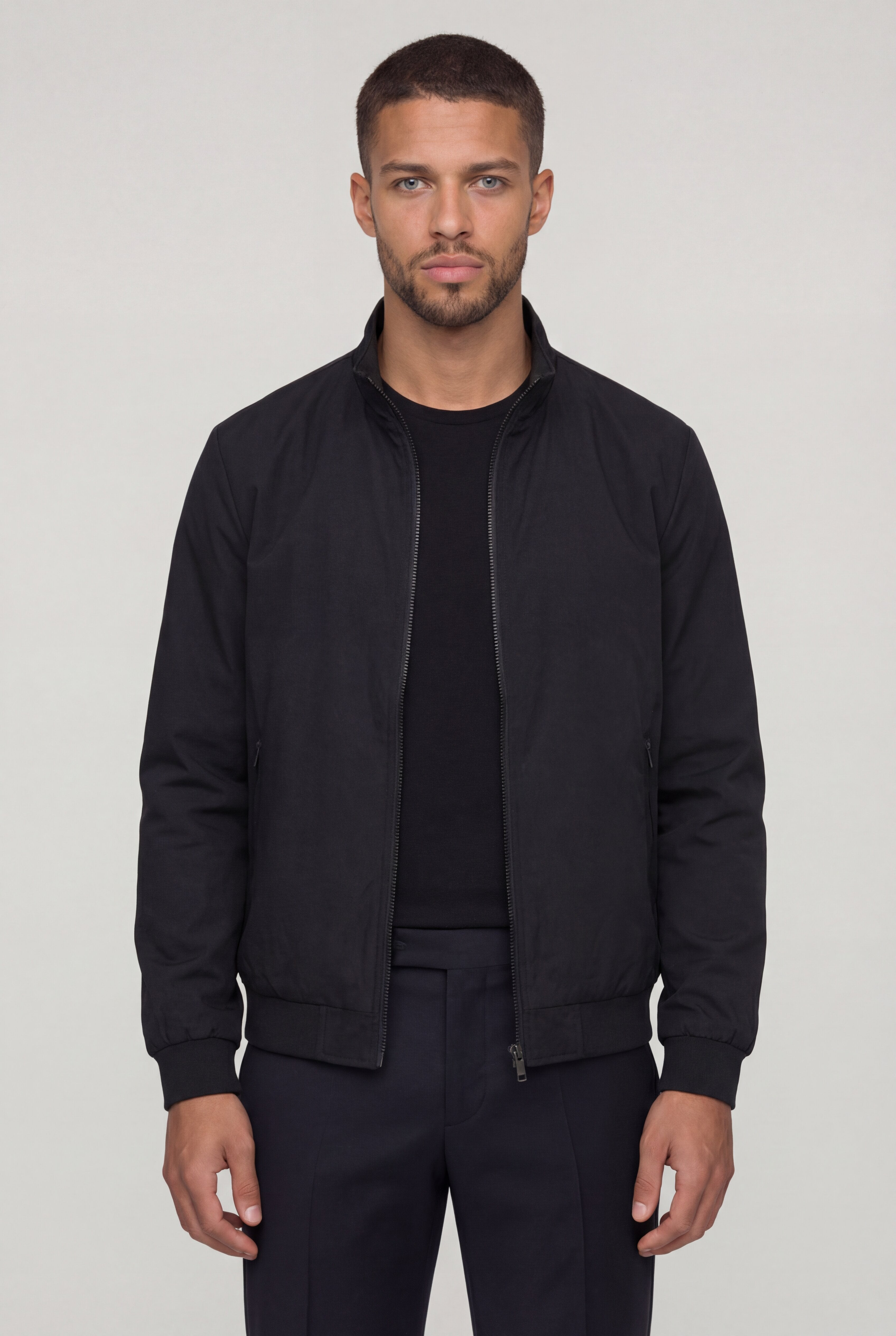 ORVANTO ZIP JACKET – BLACK