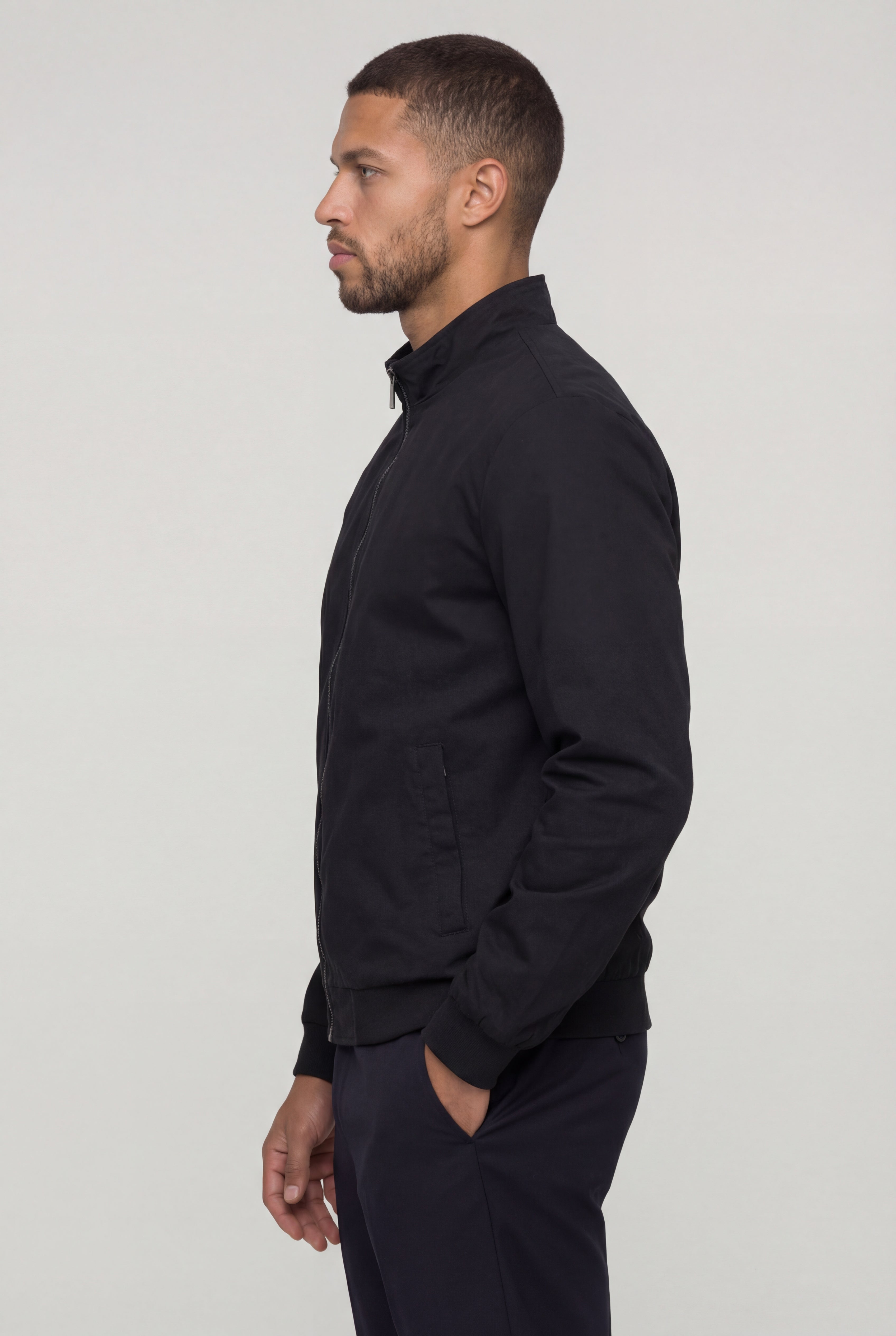 ORVANTO ZIP JACKET – BLACK