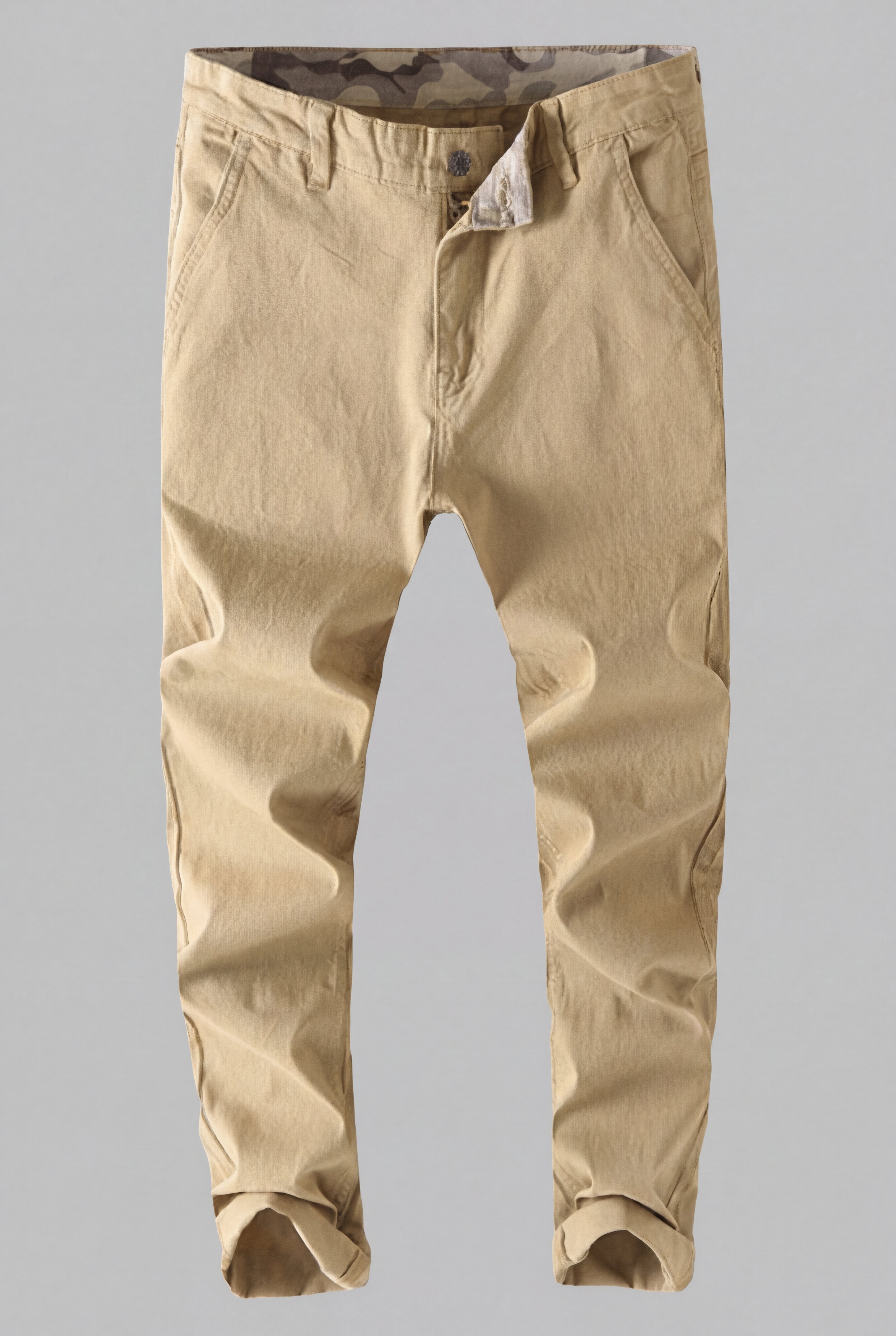 RELVIN HARLAN CASUAL PANTS – BEIGE