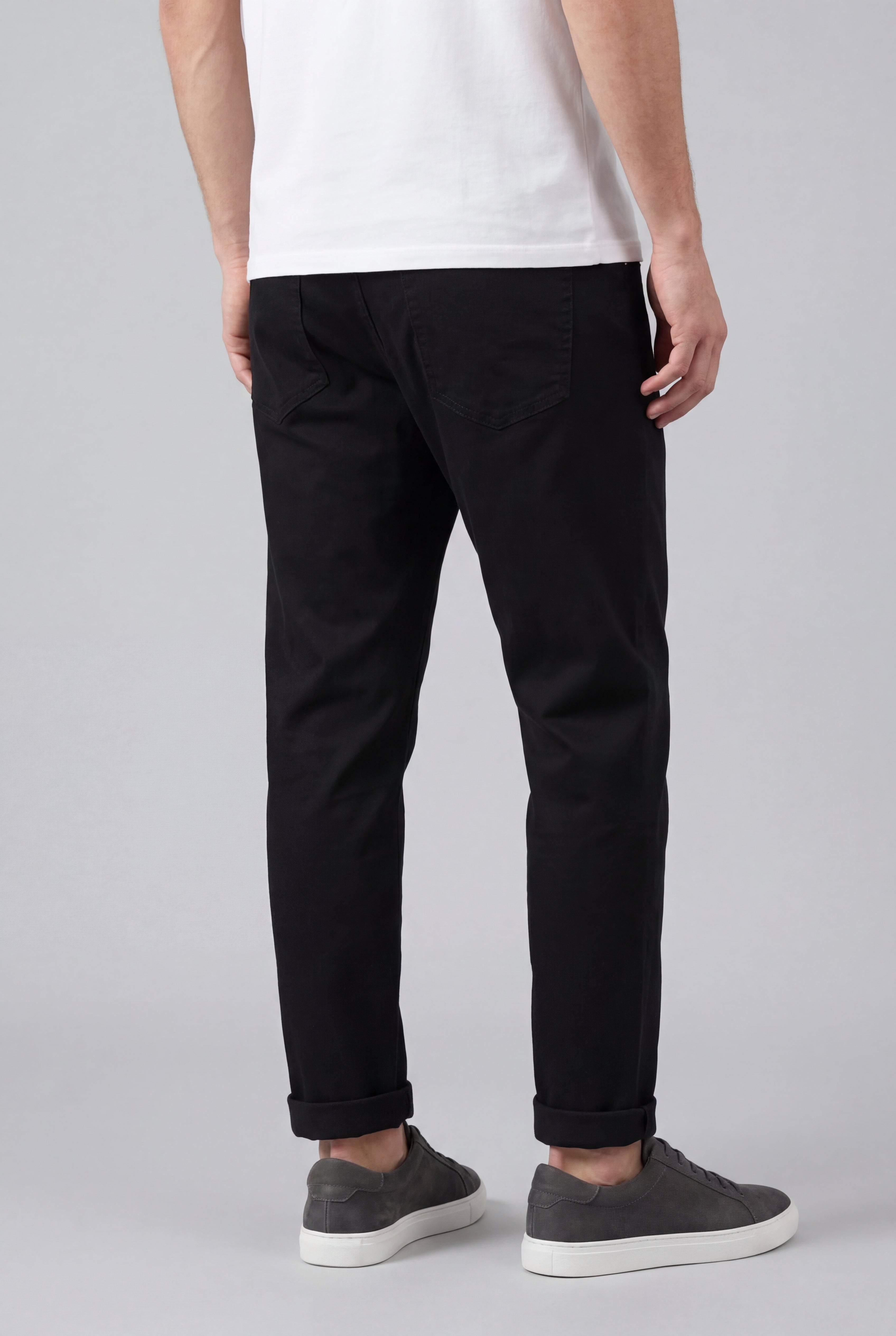 RELVIN HARLAN CASUAL PANTS – BLACK