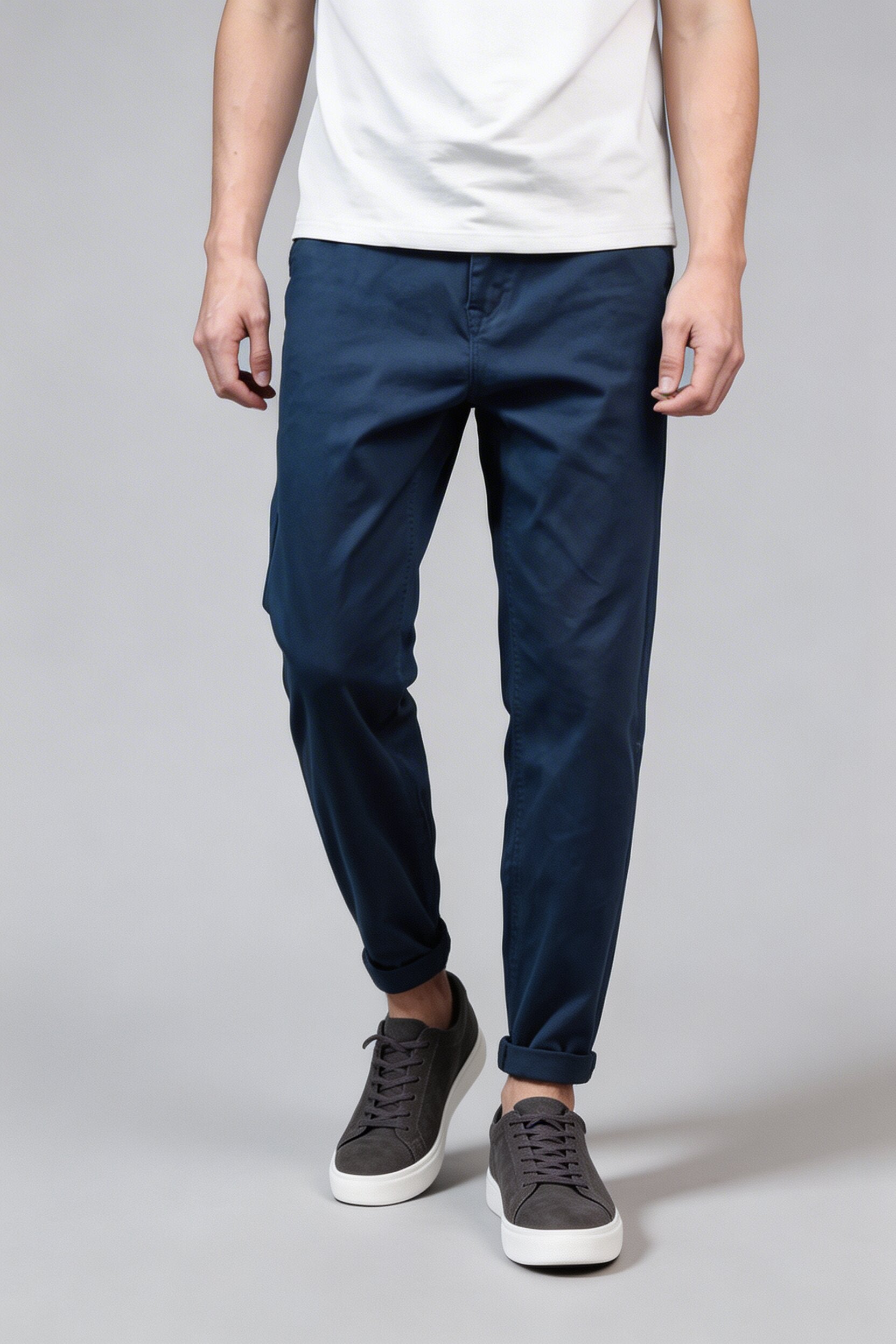 RELVIN HARLAN CASUAL PANTS – NAVY