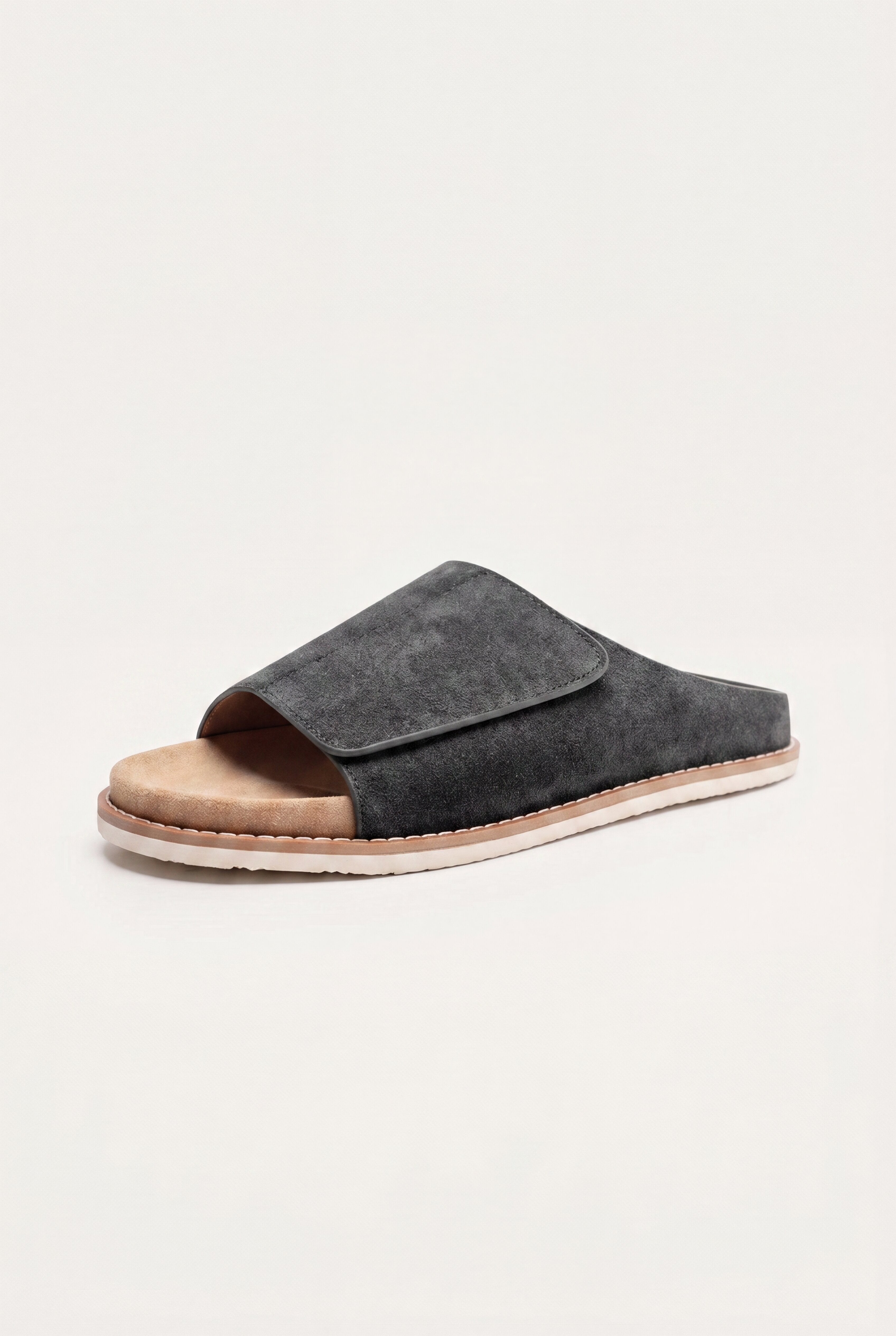 ROVENTO SLIDE SANDALS – BLACK