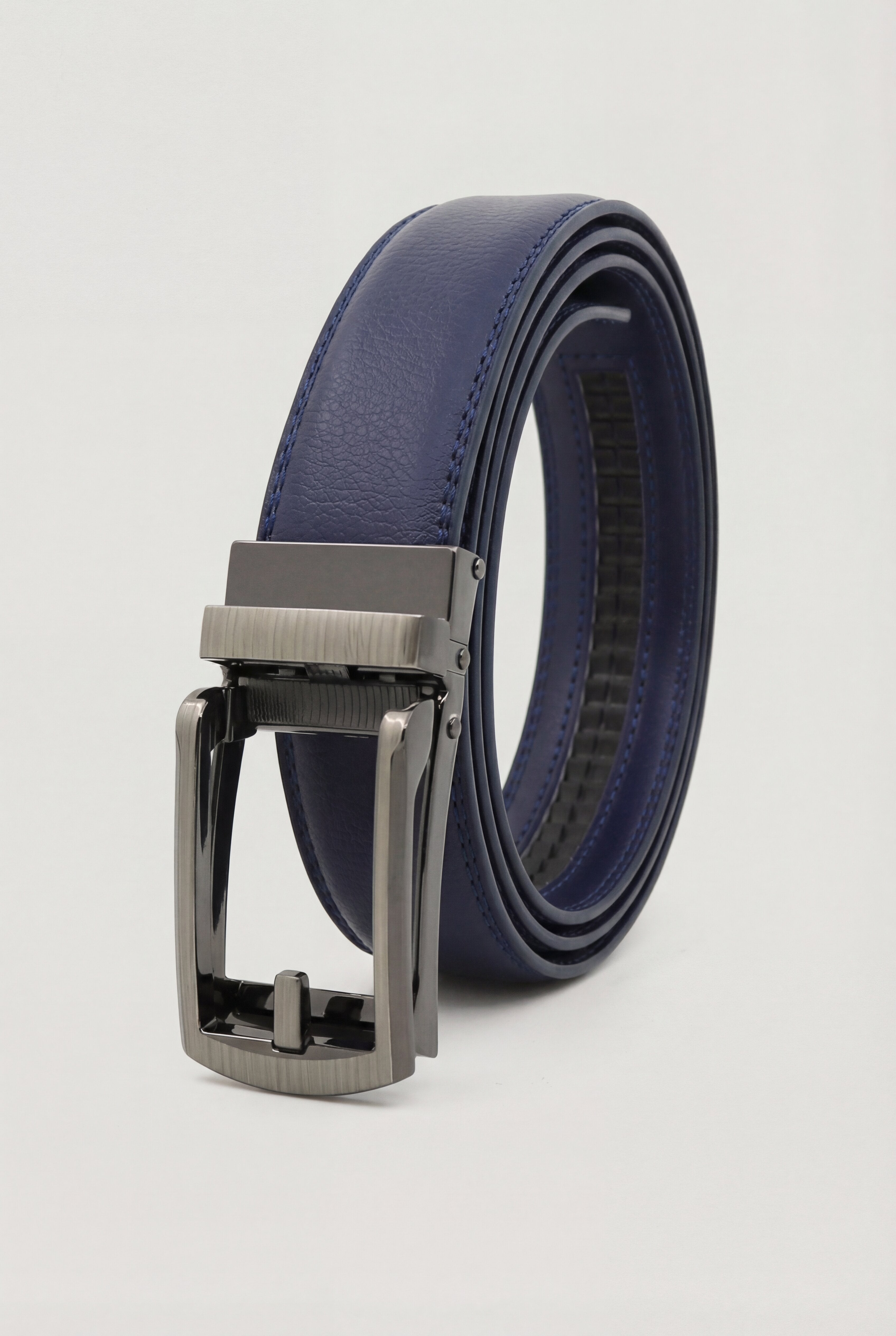 SOMX LEATHER BELT – BLUE