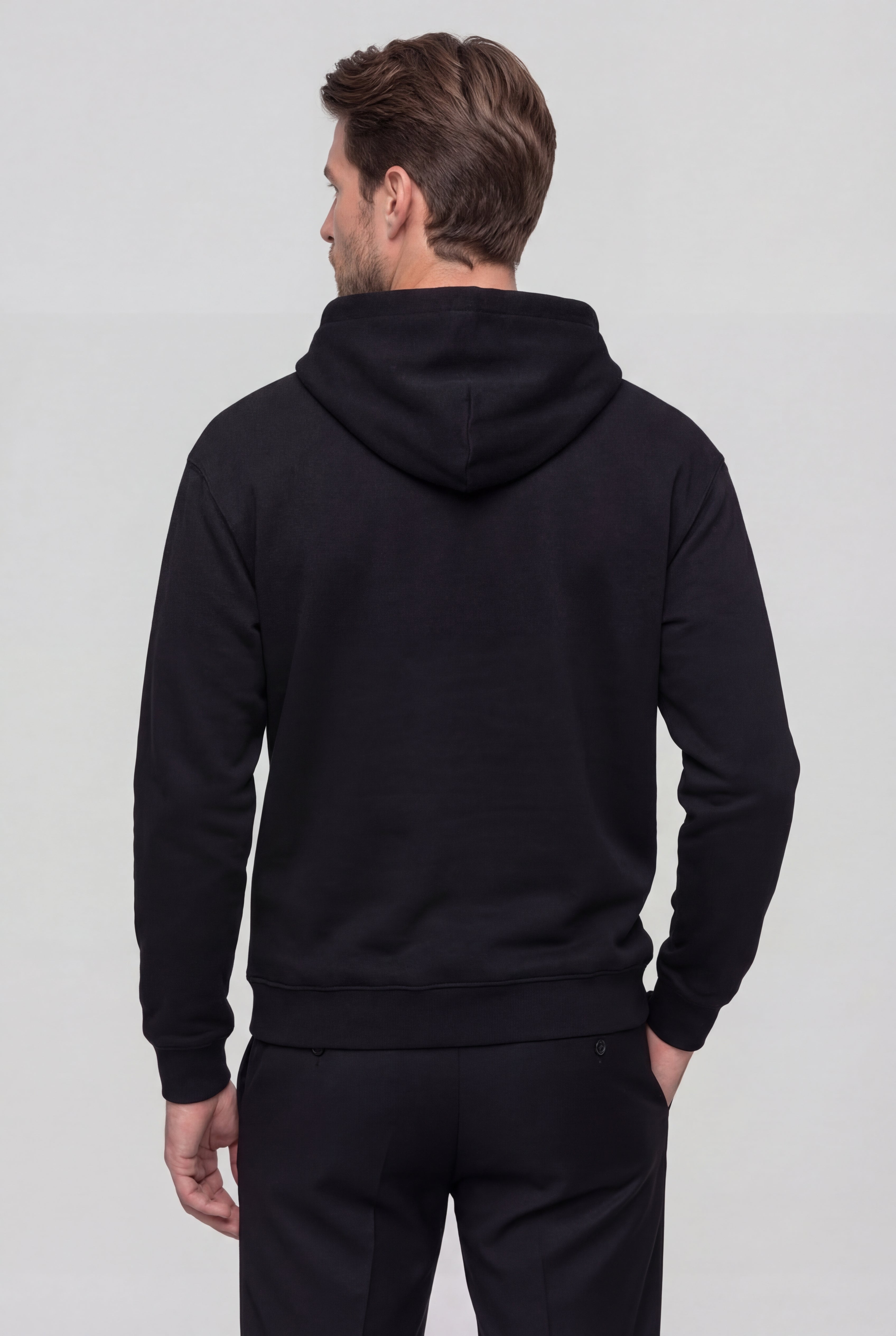 STONEWICK CLASSIC COTTON HOODIE – BLACK