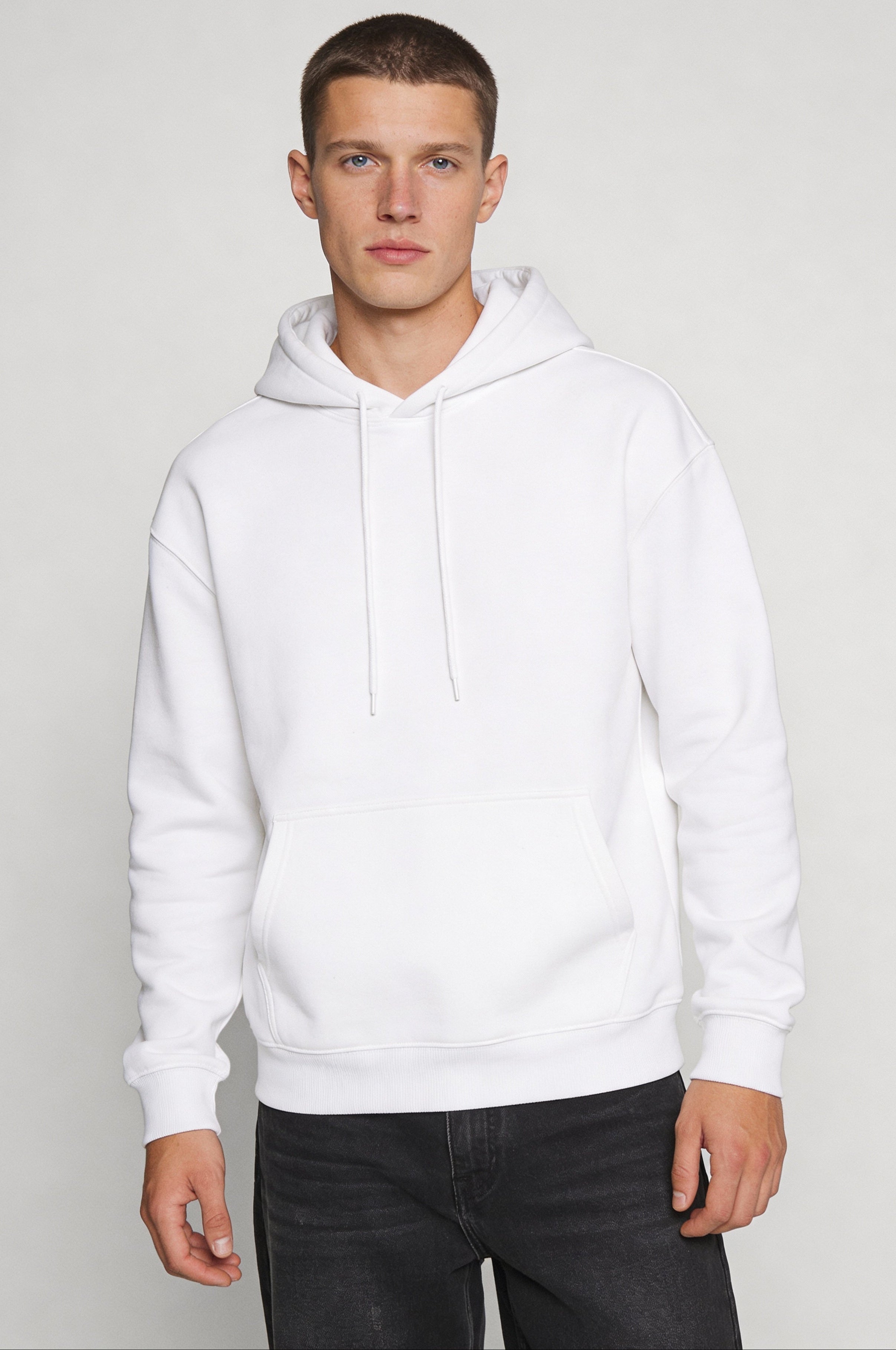 STONEWICK CLASSIC COTTON HOODIE – WHITE