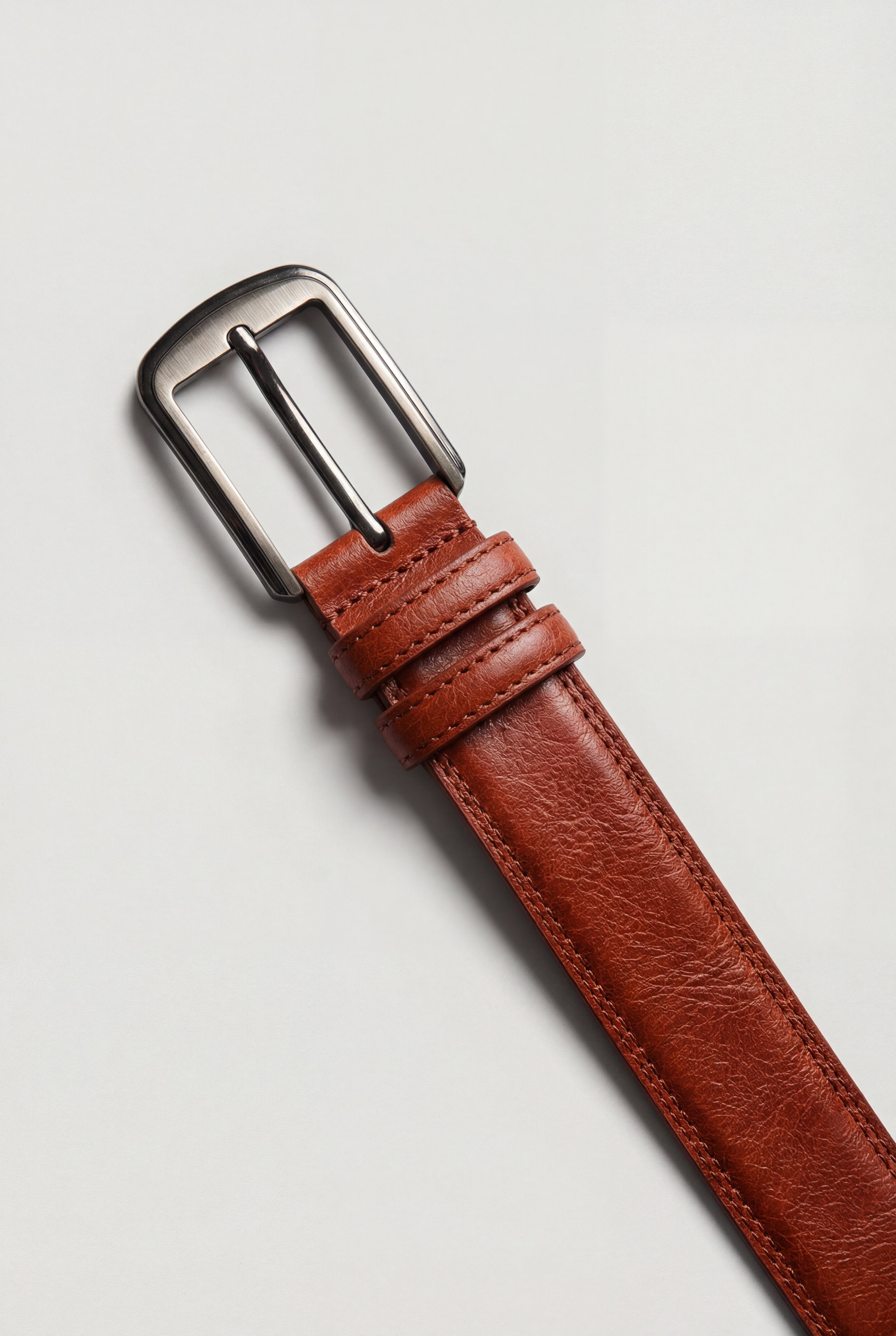 TORVX LEATHER BELT – BROWN