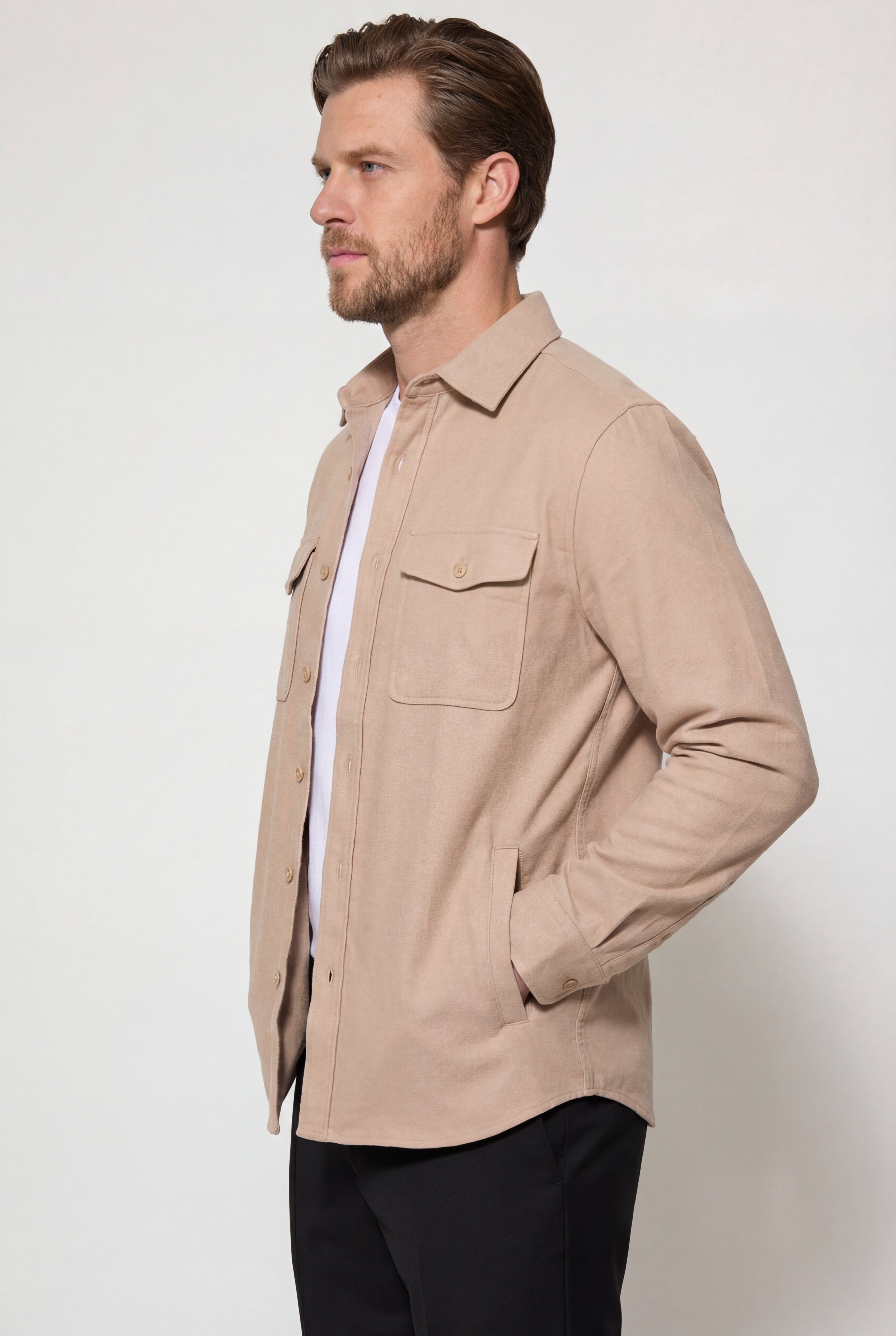 TREVIAN WORK JACKET – BEIGE