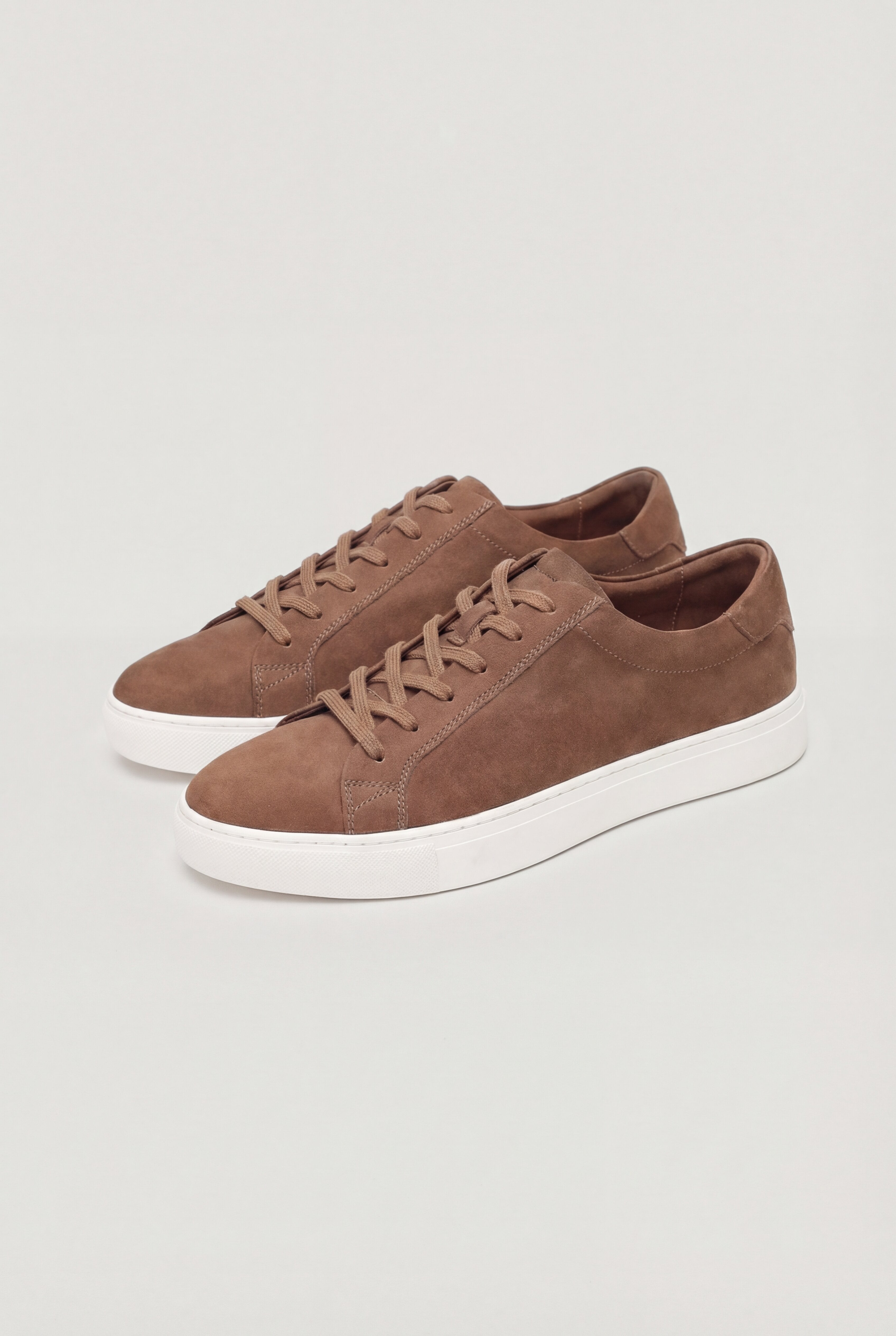 ARVEXO LACE-UP SNEAKERS – BROWN