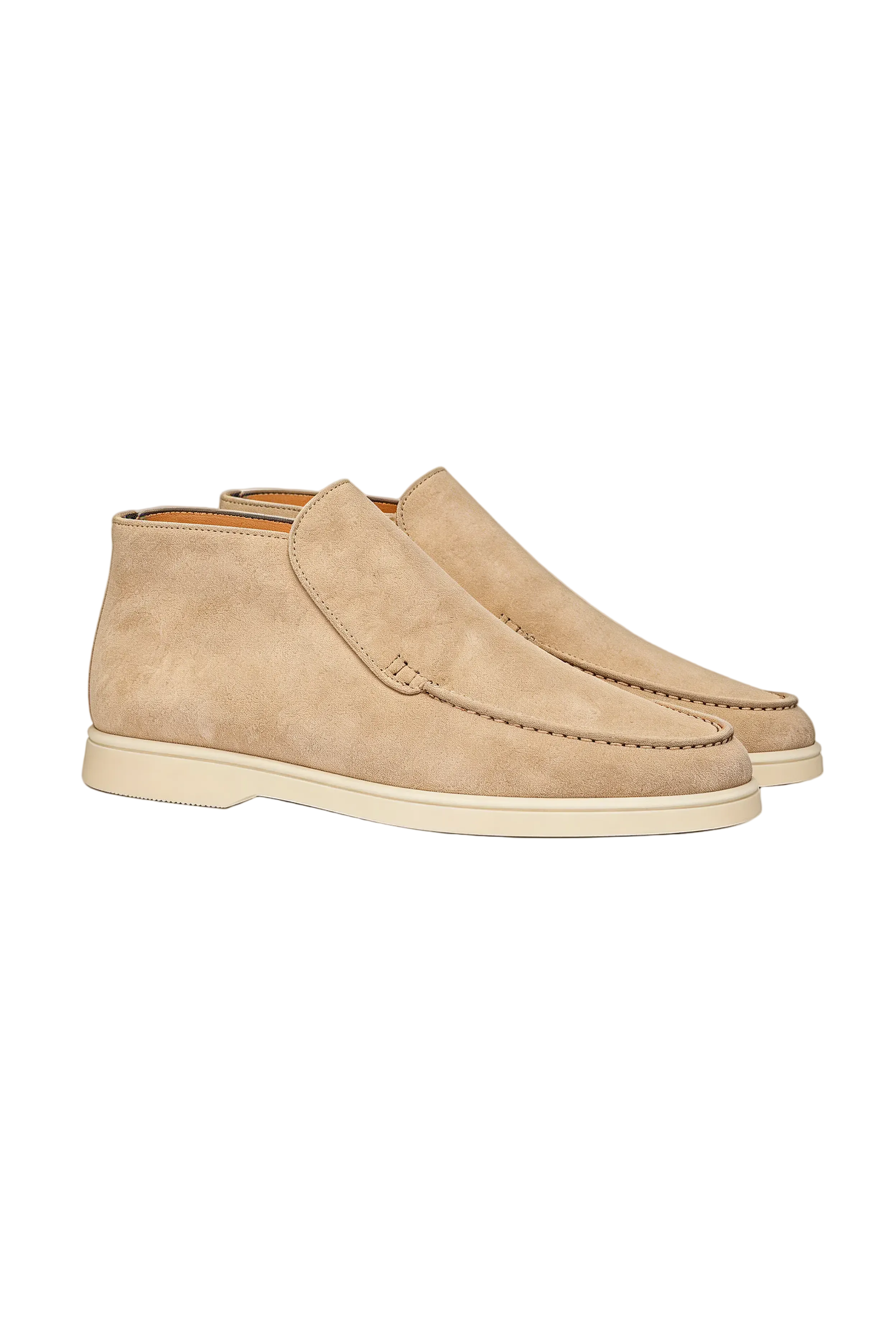 VALCENO HIGH SUEDE LOAFERS – EARTYH YELLOW