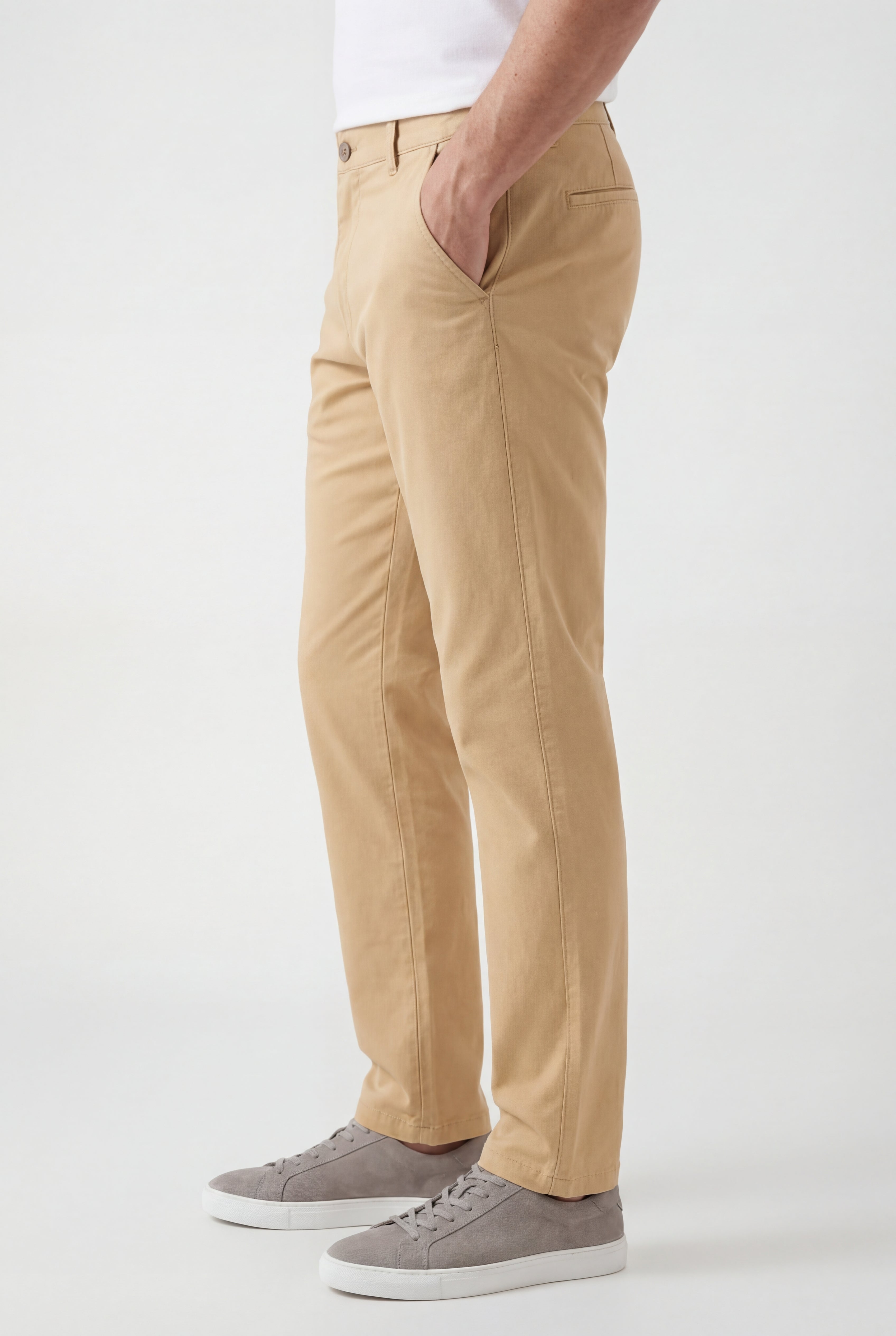 VALCORE FLEX CHINO PANTS – BEIGE