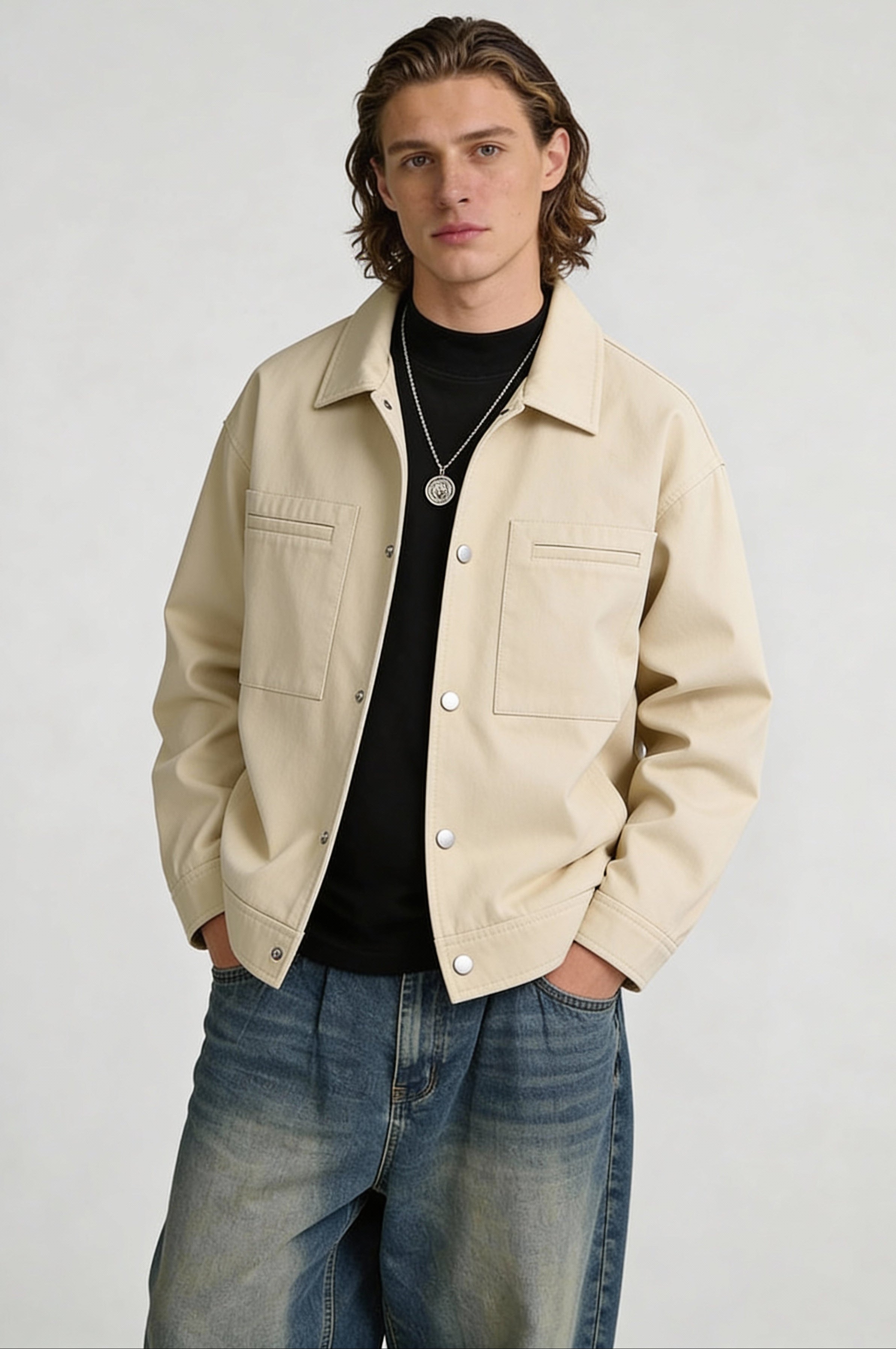 VARENDON CASUAL JACKET – BEIGE