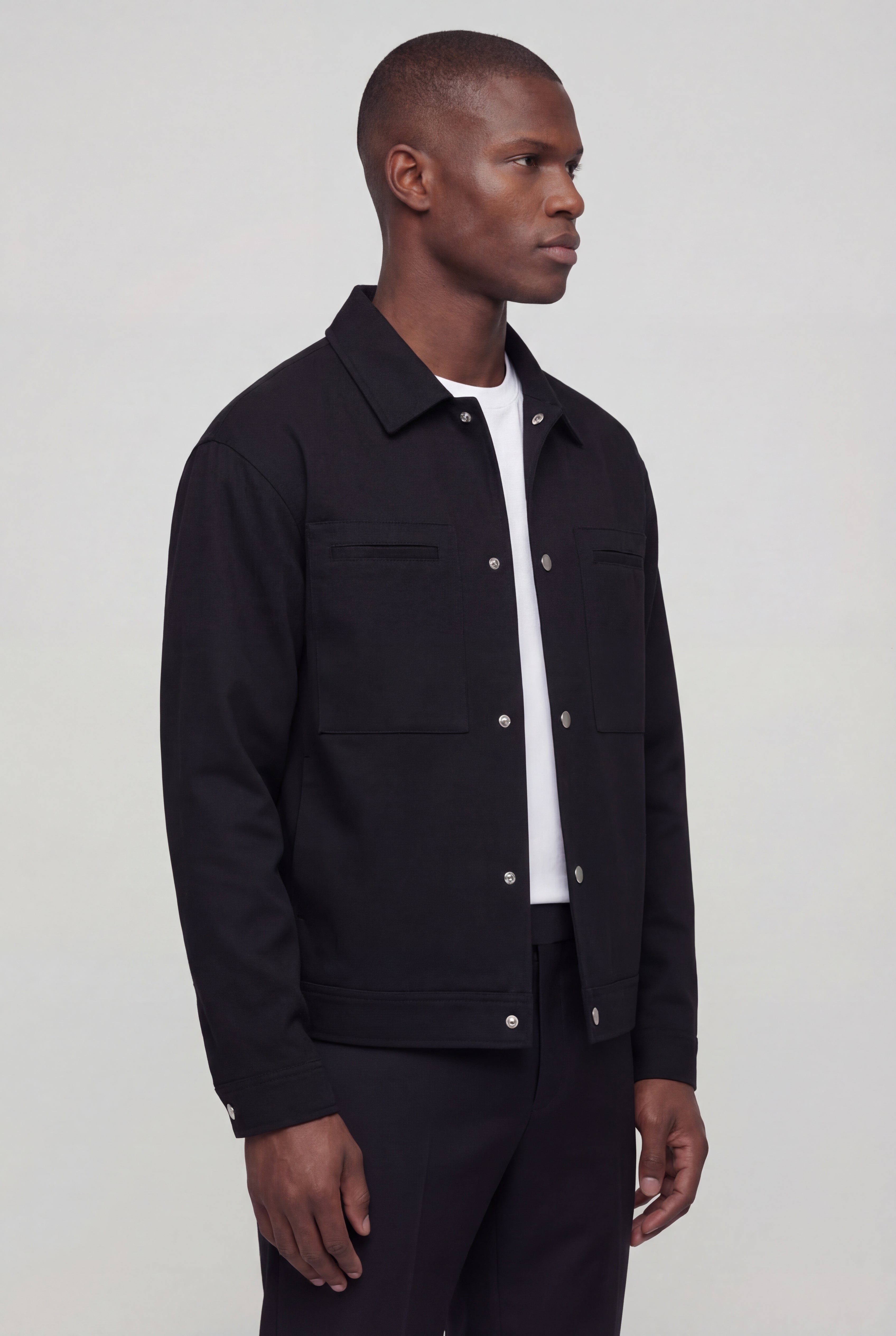 VARENDON CASUAL JACKET – BLACK