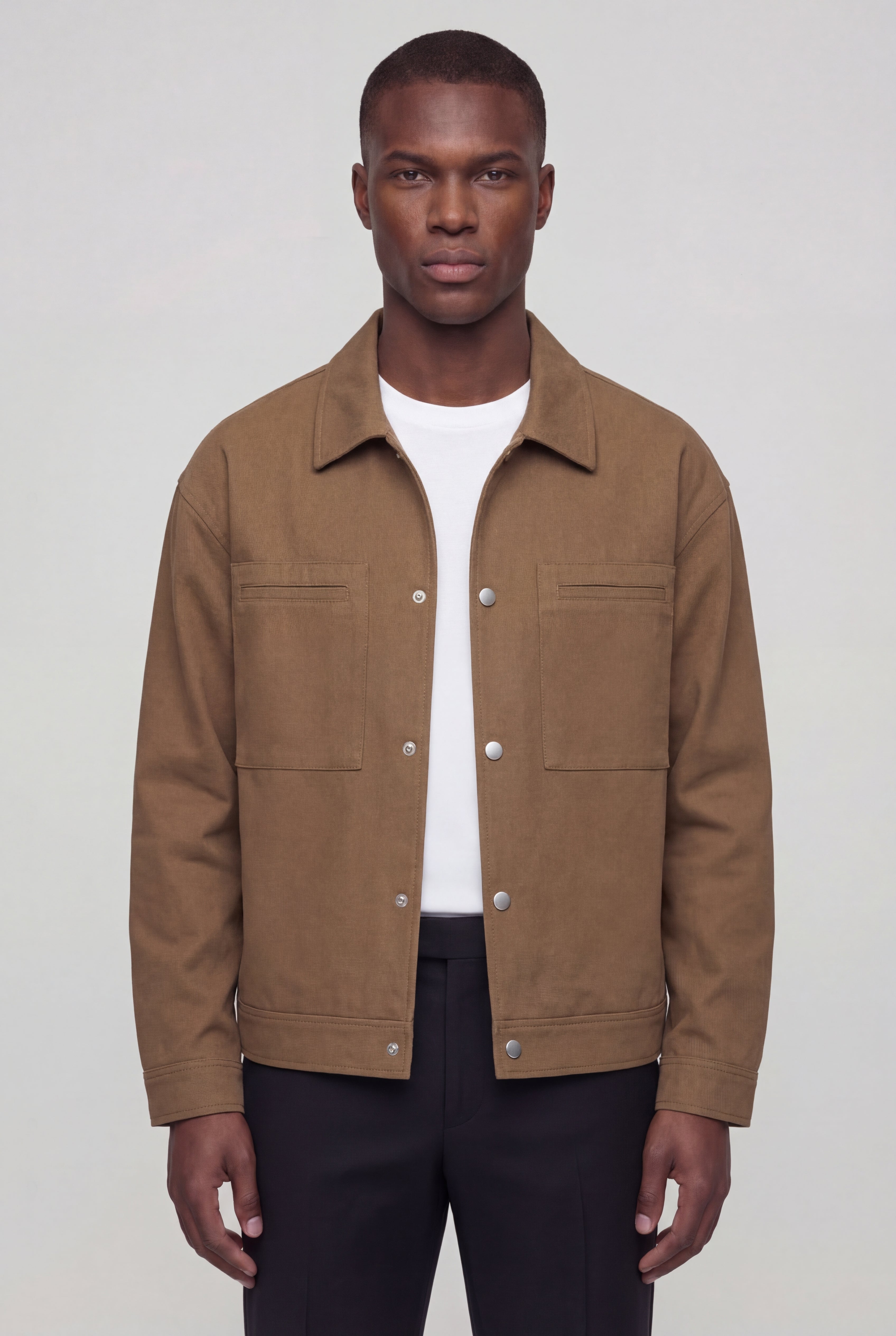 VARENDON CASUAL JACKET – BROWN