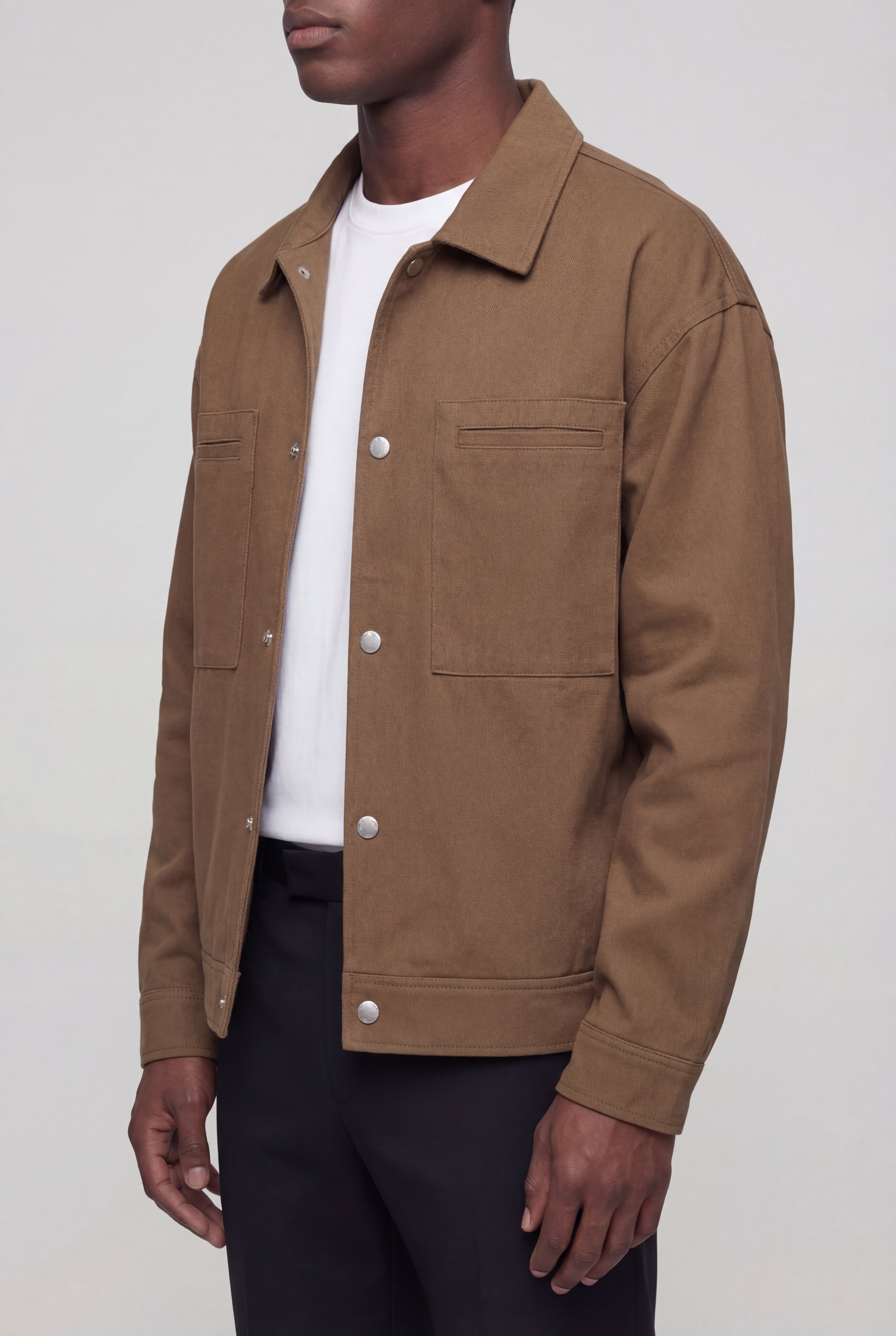 VARENDON CASUAL JACKET – BROWN