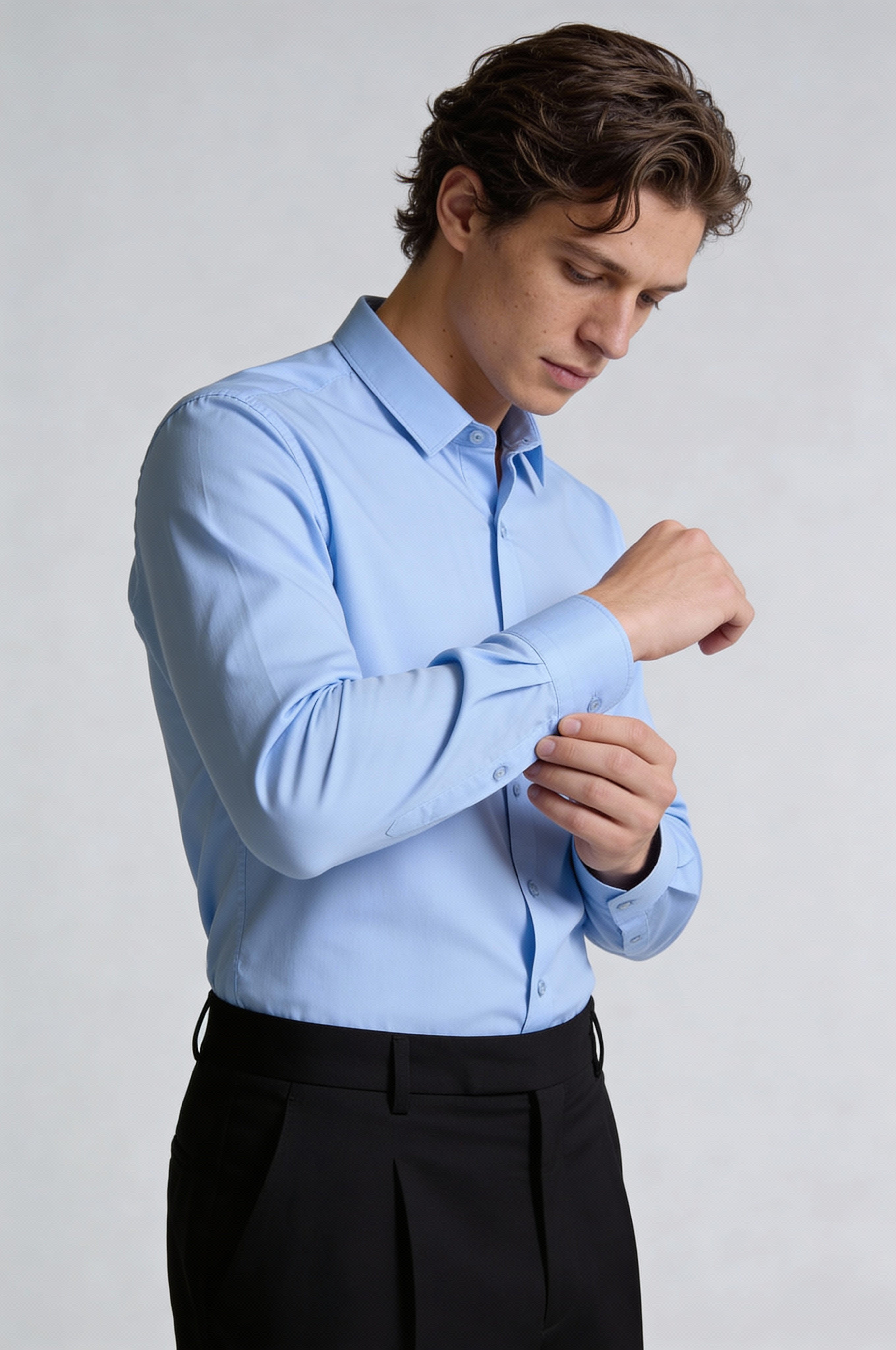 VAREXON DRESS SHIRT – BLUE
