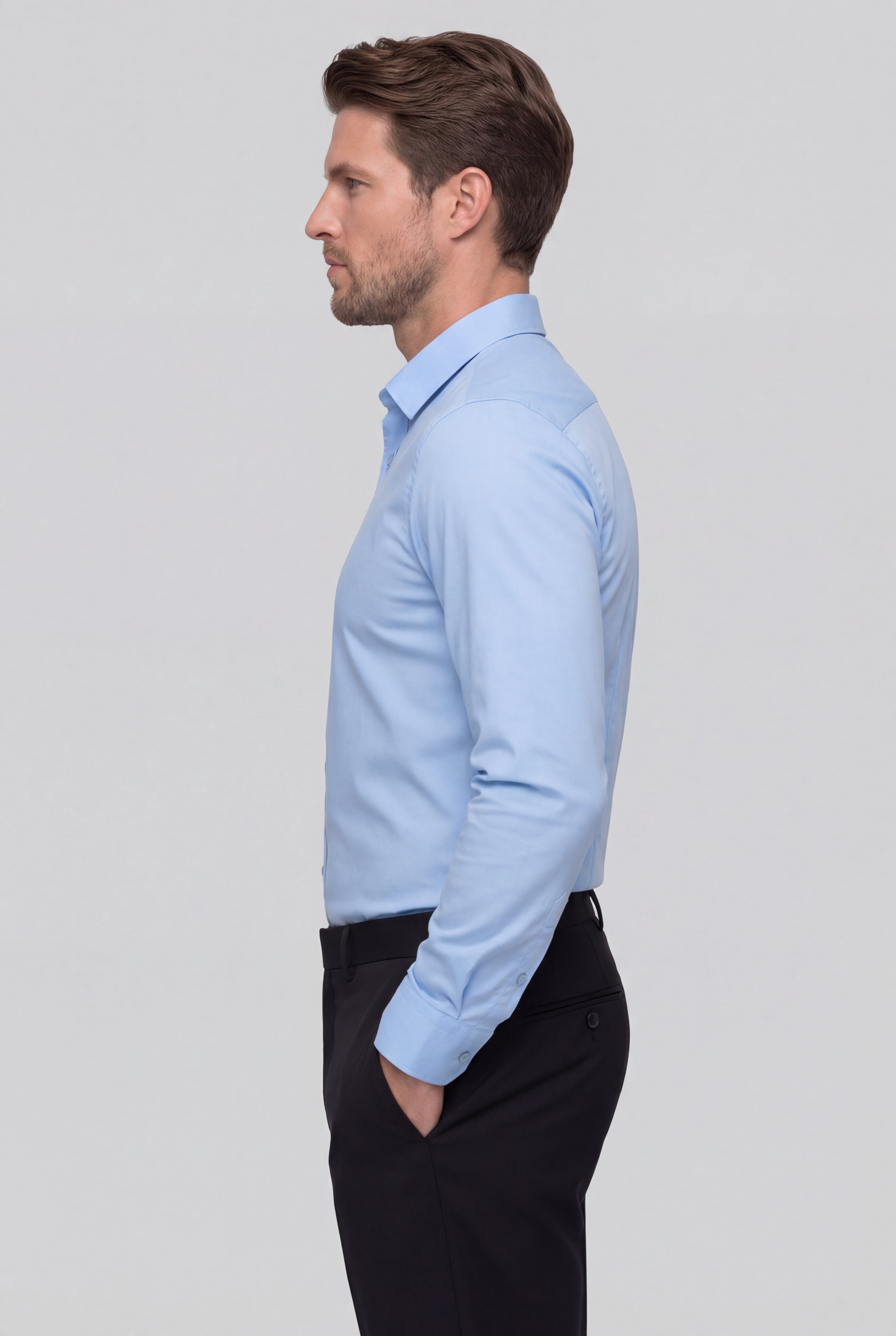 VAREXON DRESS SHIRT – BLUE