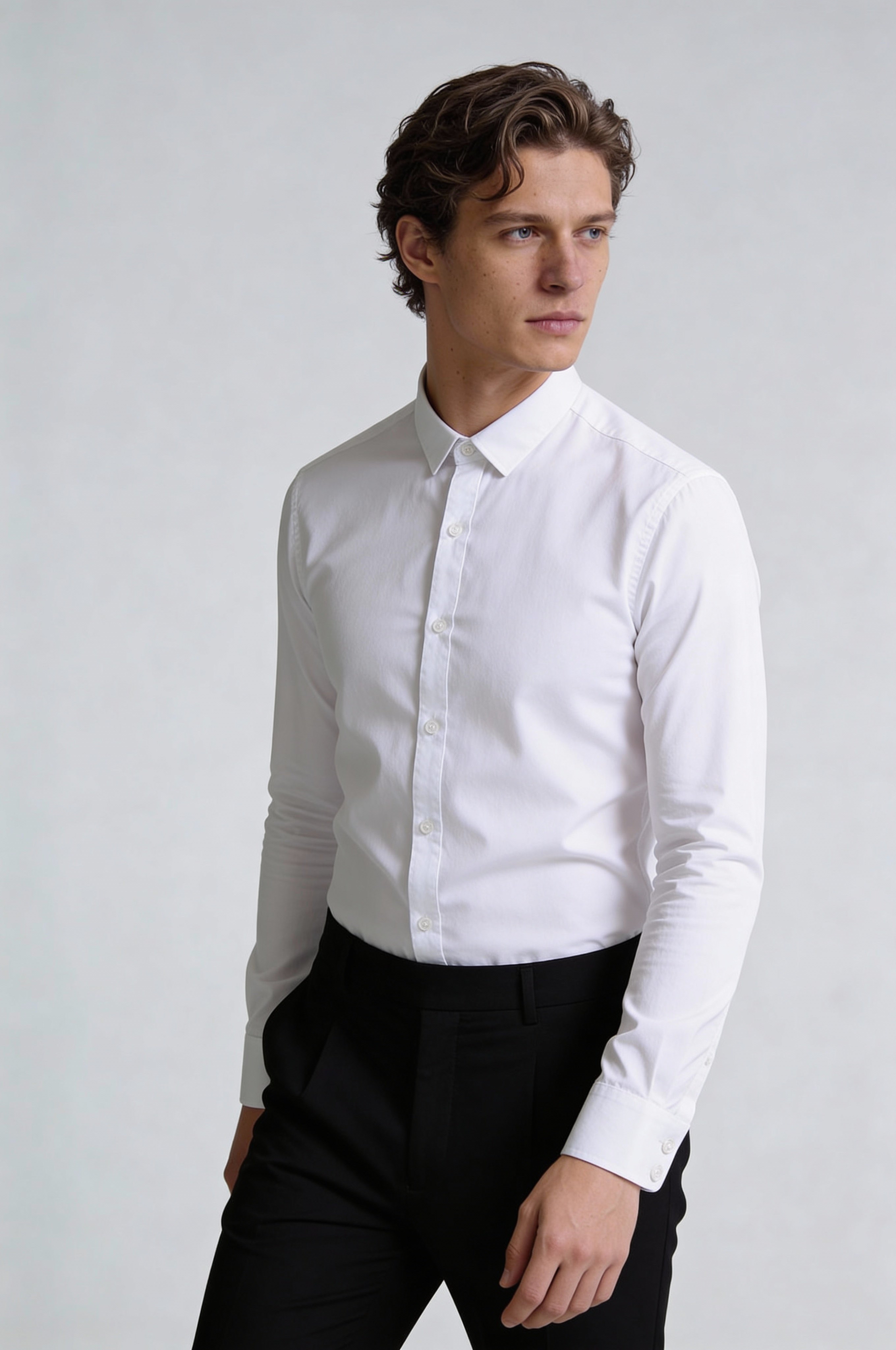 VAREXON DRESS SHIRT – WHITE