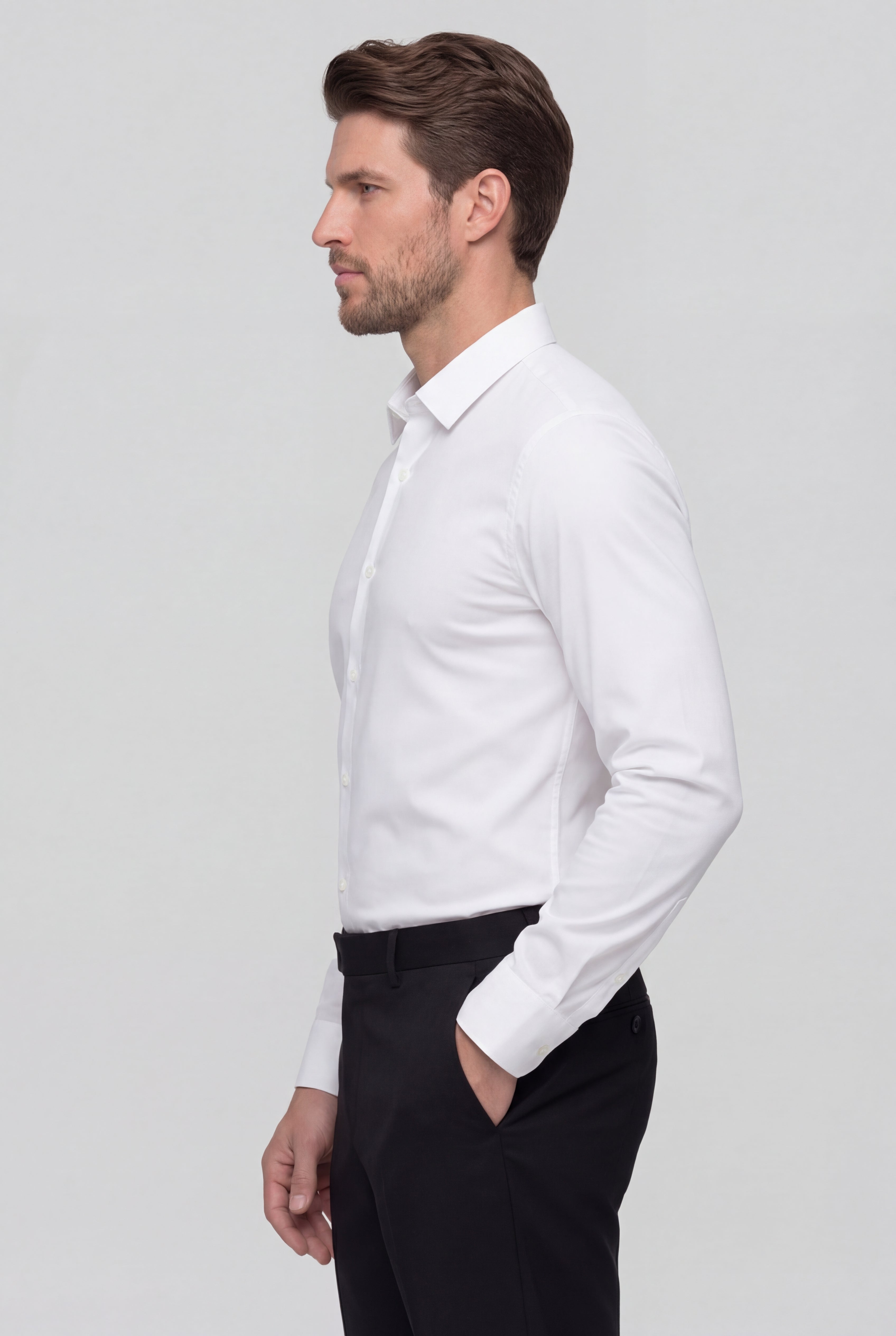 VAREXON DRESS SHIRT – WHITE