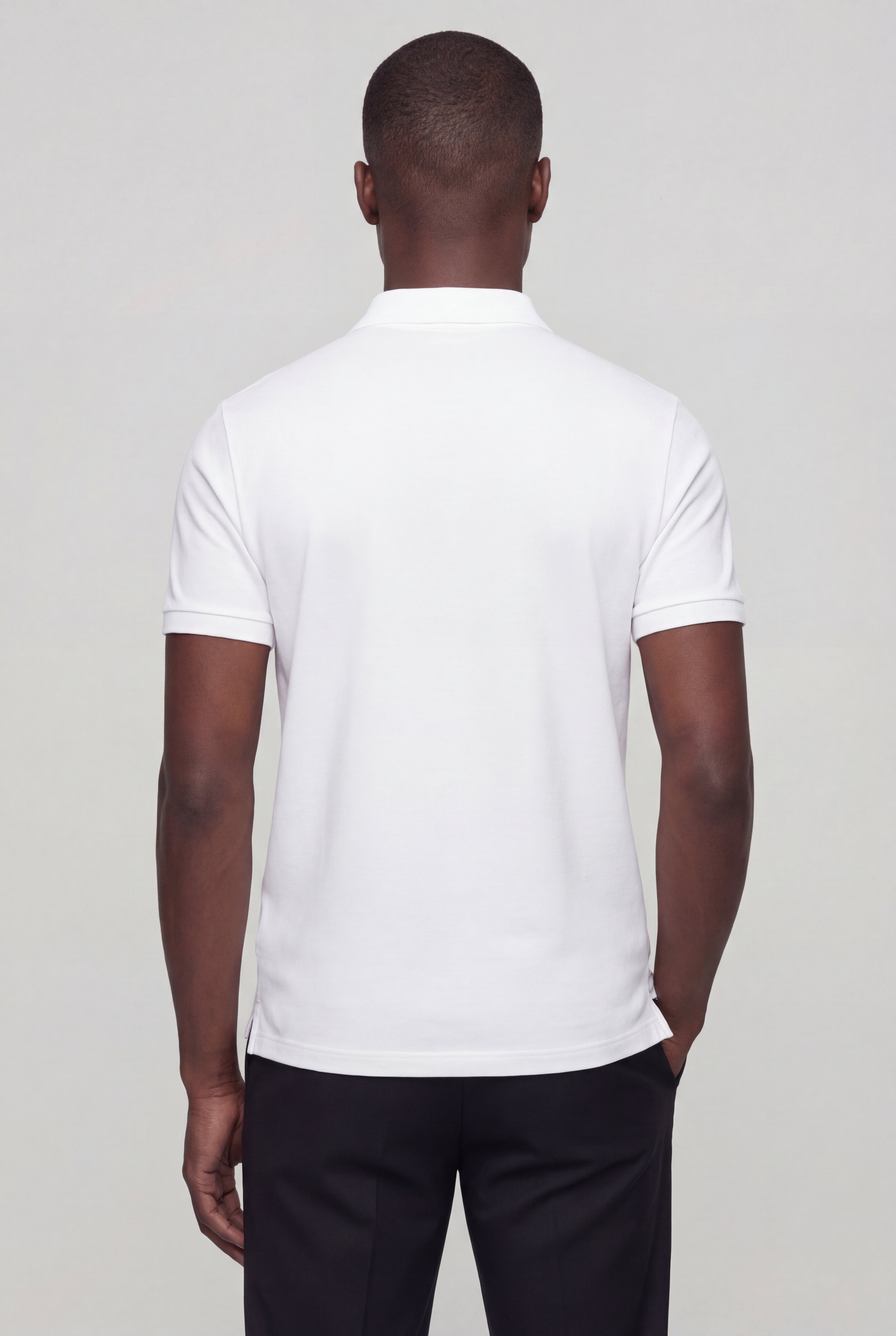 VERANO COTTON POLO SHIRT – WHITE