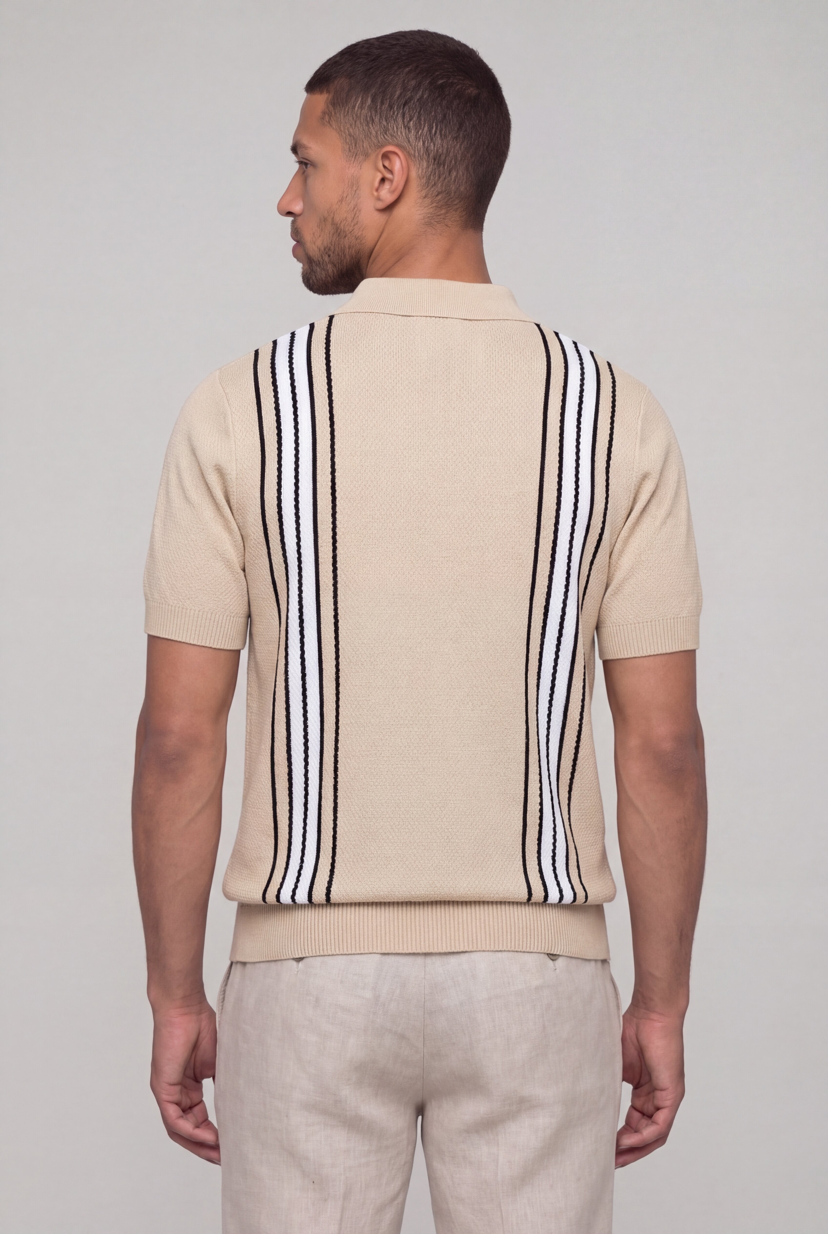 VIREX ZIP POLO – APRICOT