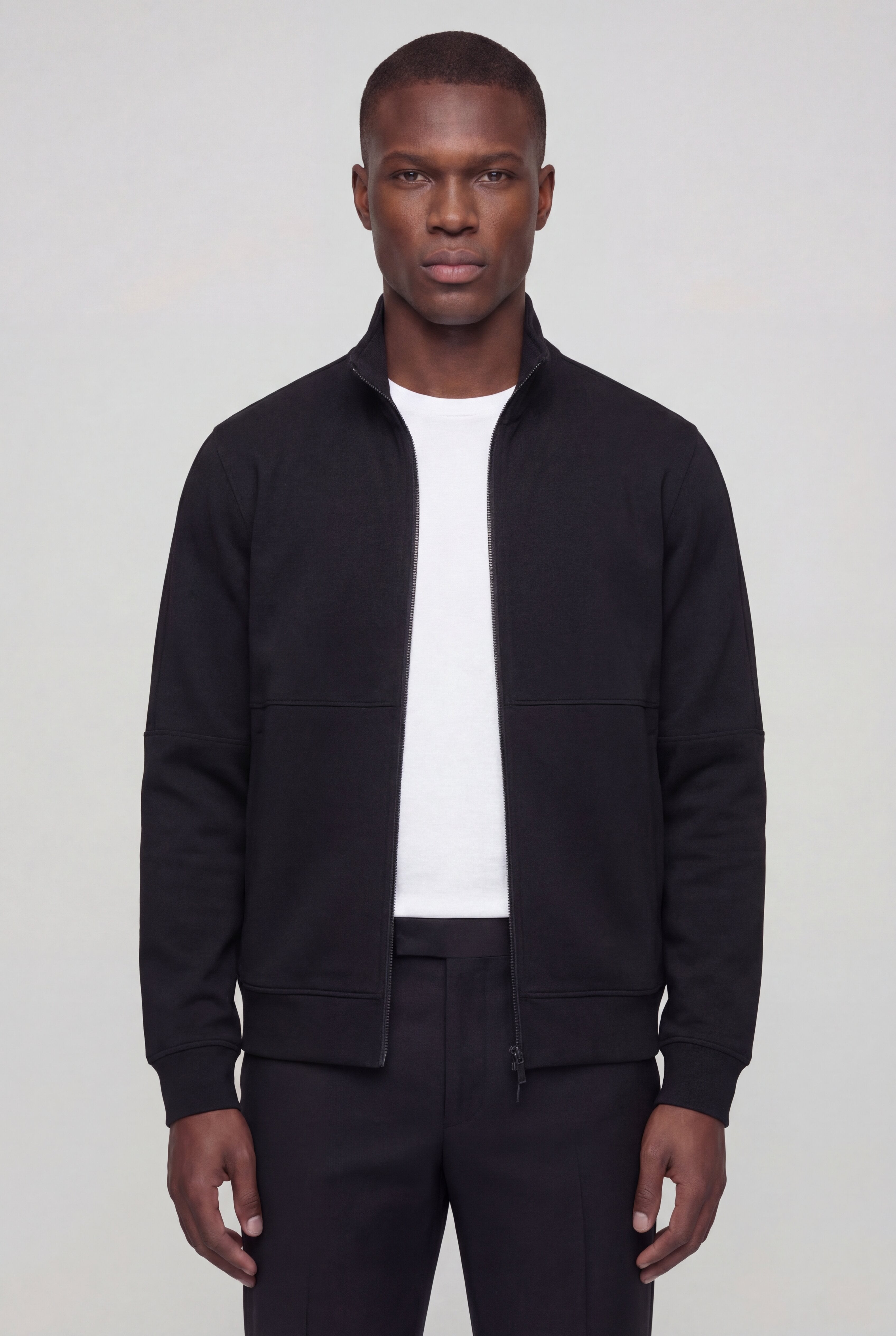 ZARENO ZIP JACKET – BLACK