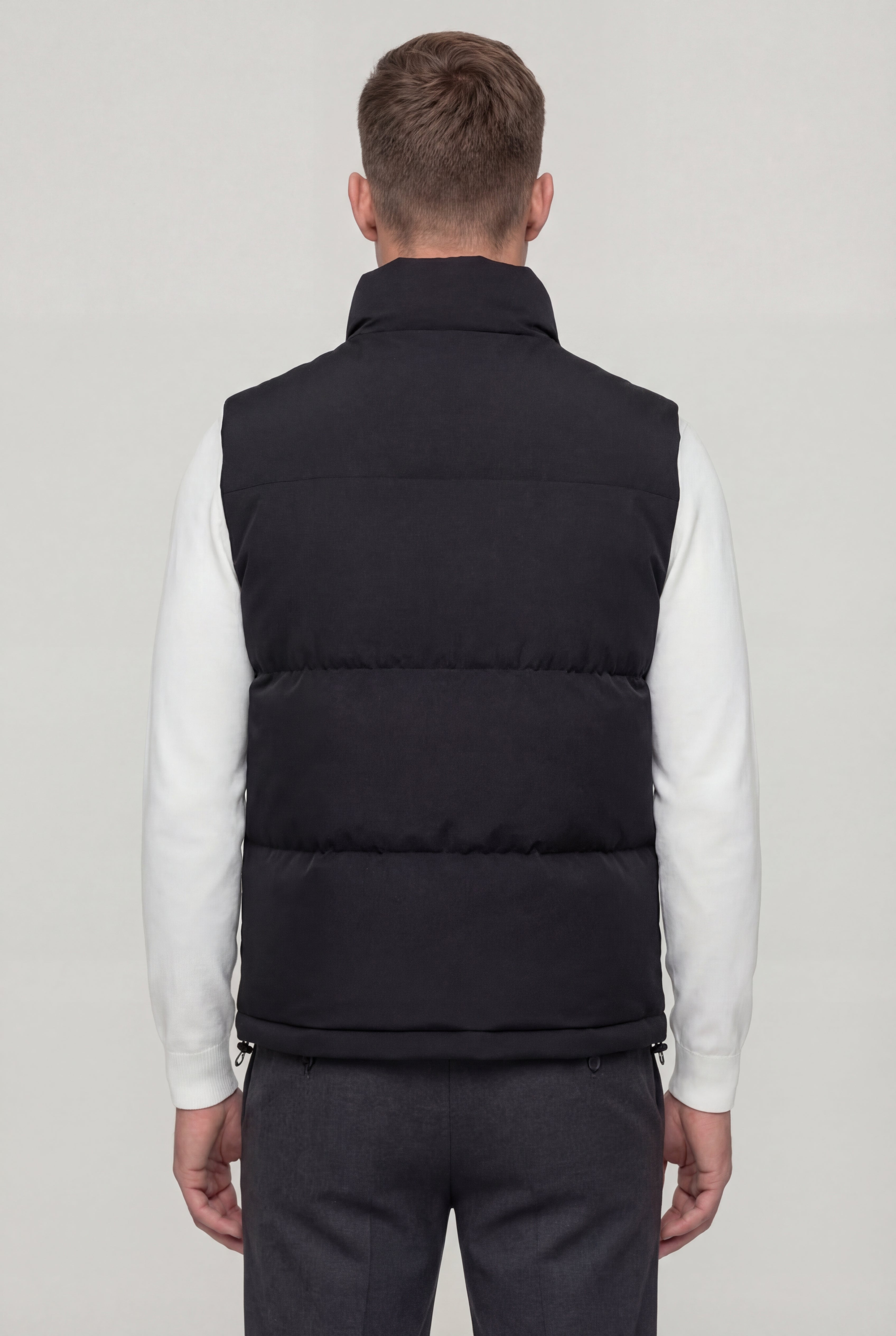 ZAYREN PUFFER VEST – BLACK